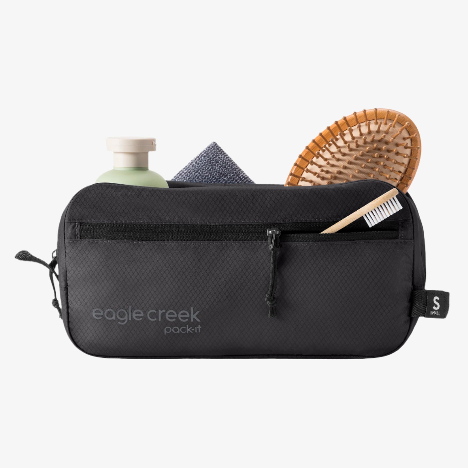 Eagle Creek Pack-It Isolate Quick Trip S in Black — angle view 3
