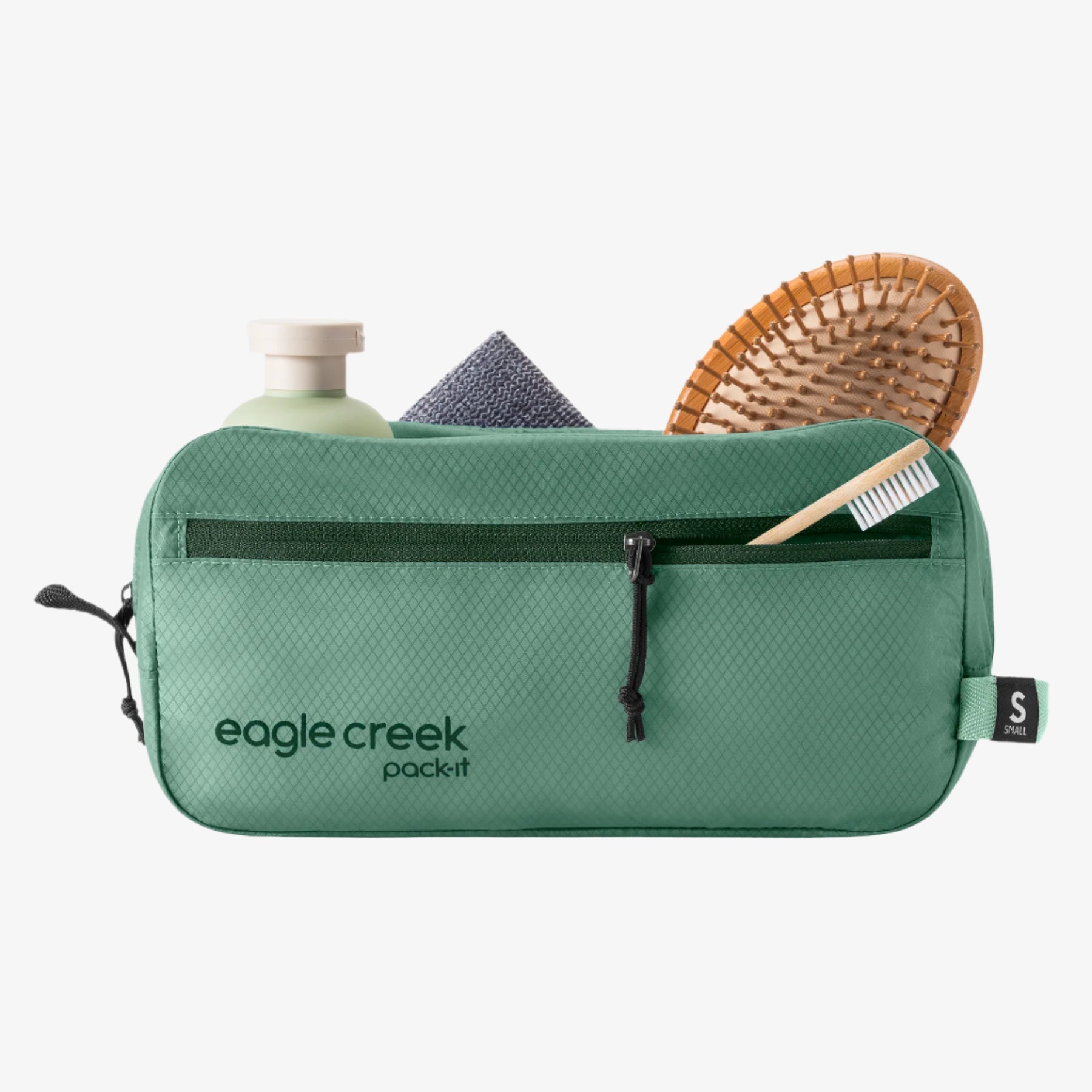 Eagle Creek Pack-It Isolate Quick Trip S in Willow Green — angle view 3