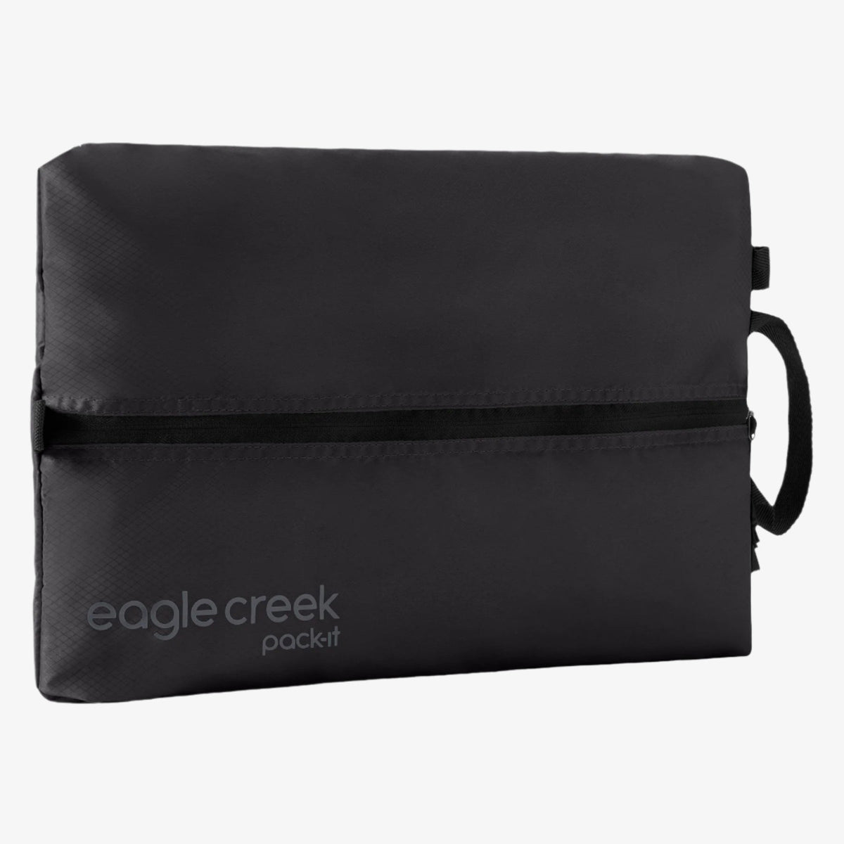 Eagle Creek Pack-It Isolate Shoe Sack in Black — front view # color_Black