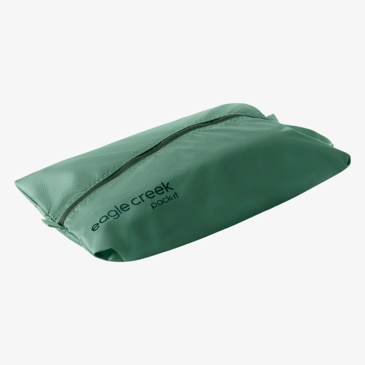 Eagle Creek Pack-It Isolate Shoe Sack in Willow Green — angle view 4 # color_Willow Green