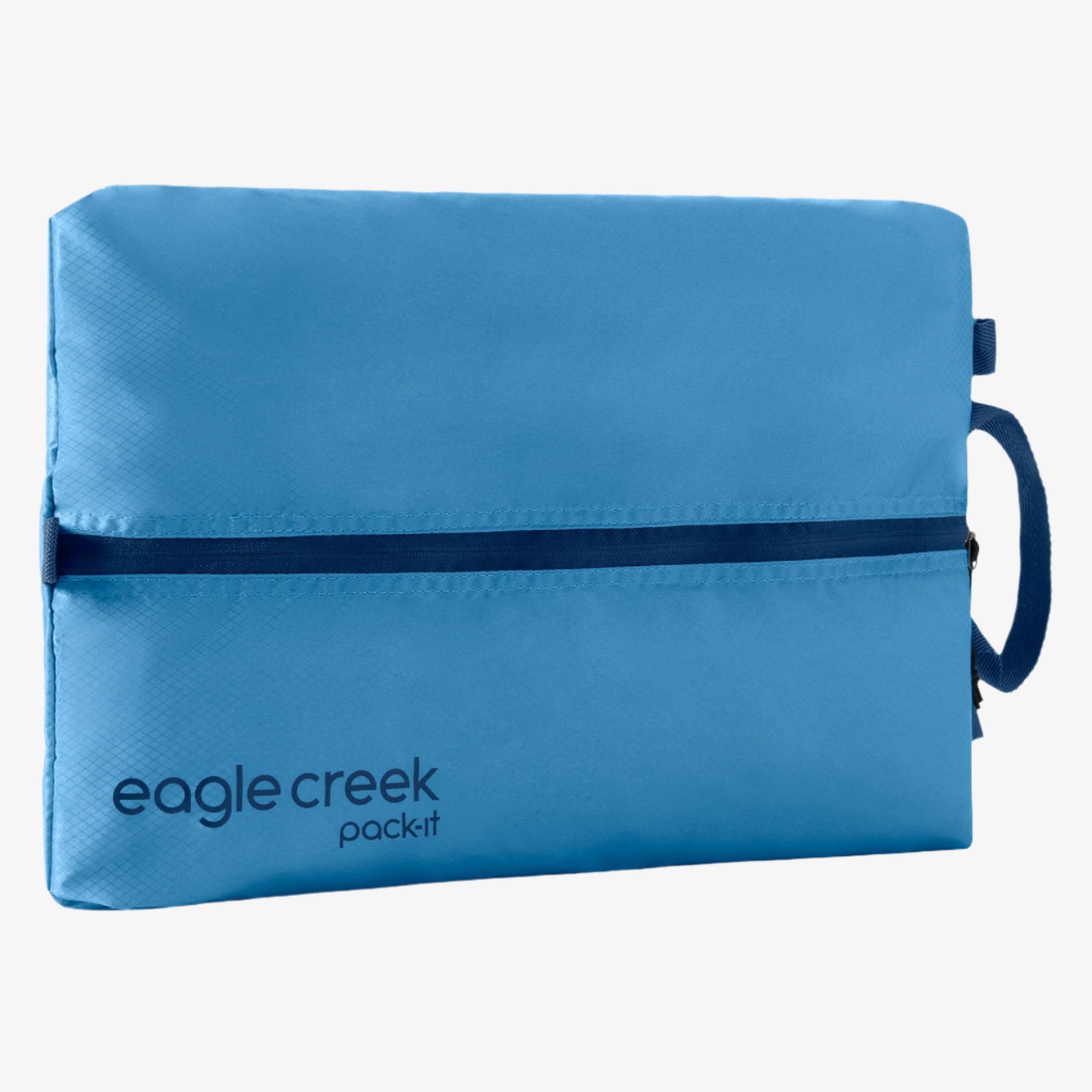 Eagle Creek Pack-It Isolate Shoe Sack in Blue Dawn — front view # color_Blue Dawn