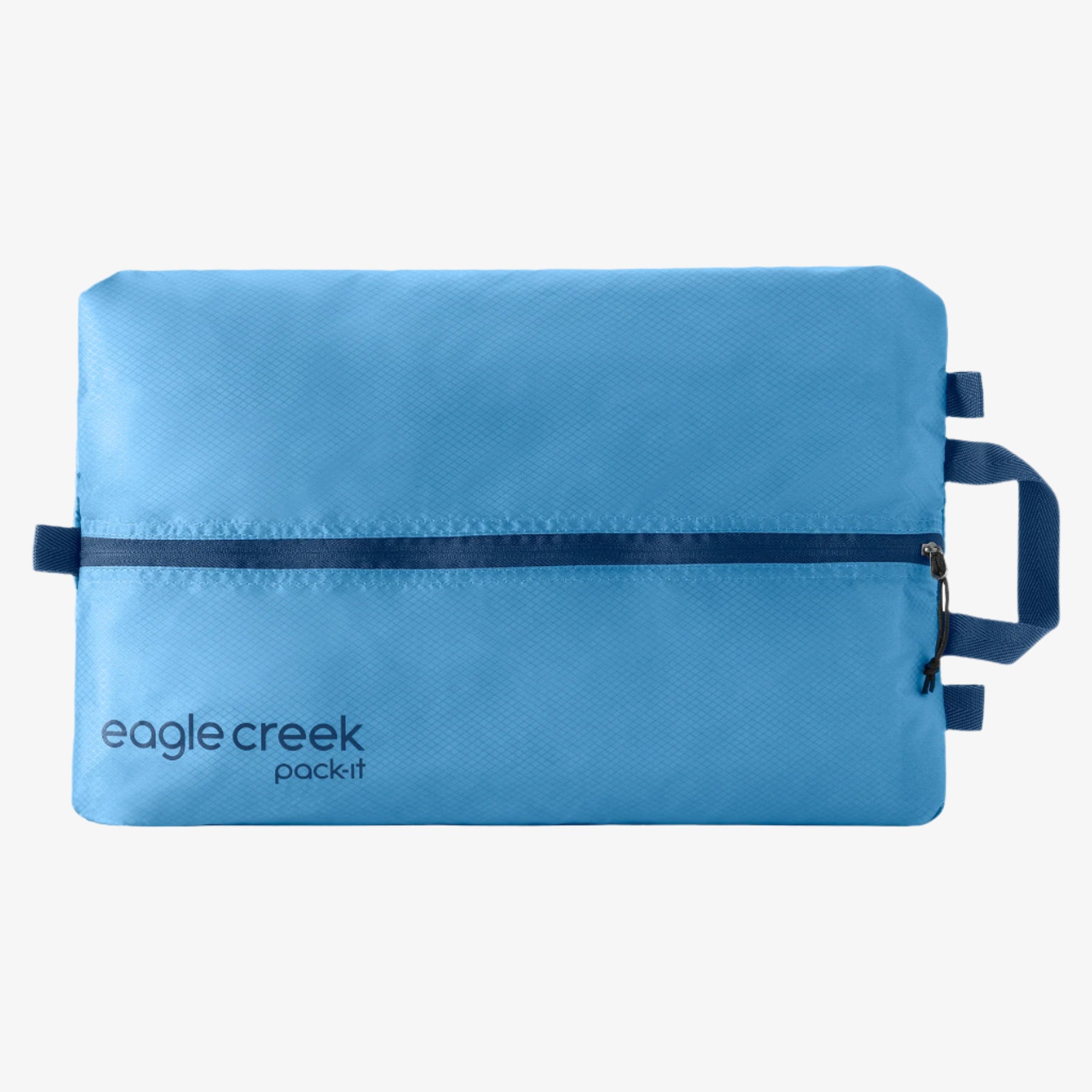 Eagle Creek Pack-It Isolate Shoe Sack in Blue Dawn — angle view 2 # color_Blue Dawn