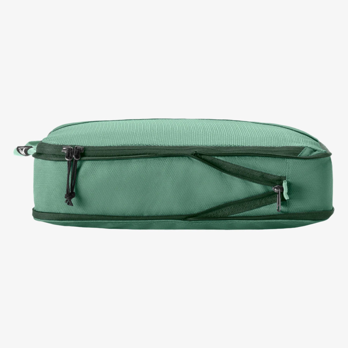 Eagle Creek Pack-It Reveal Compression Cube M in Willow Green — back view # color_Willow Green