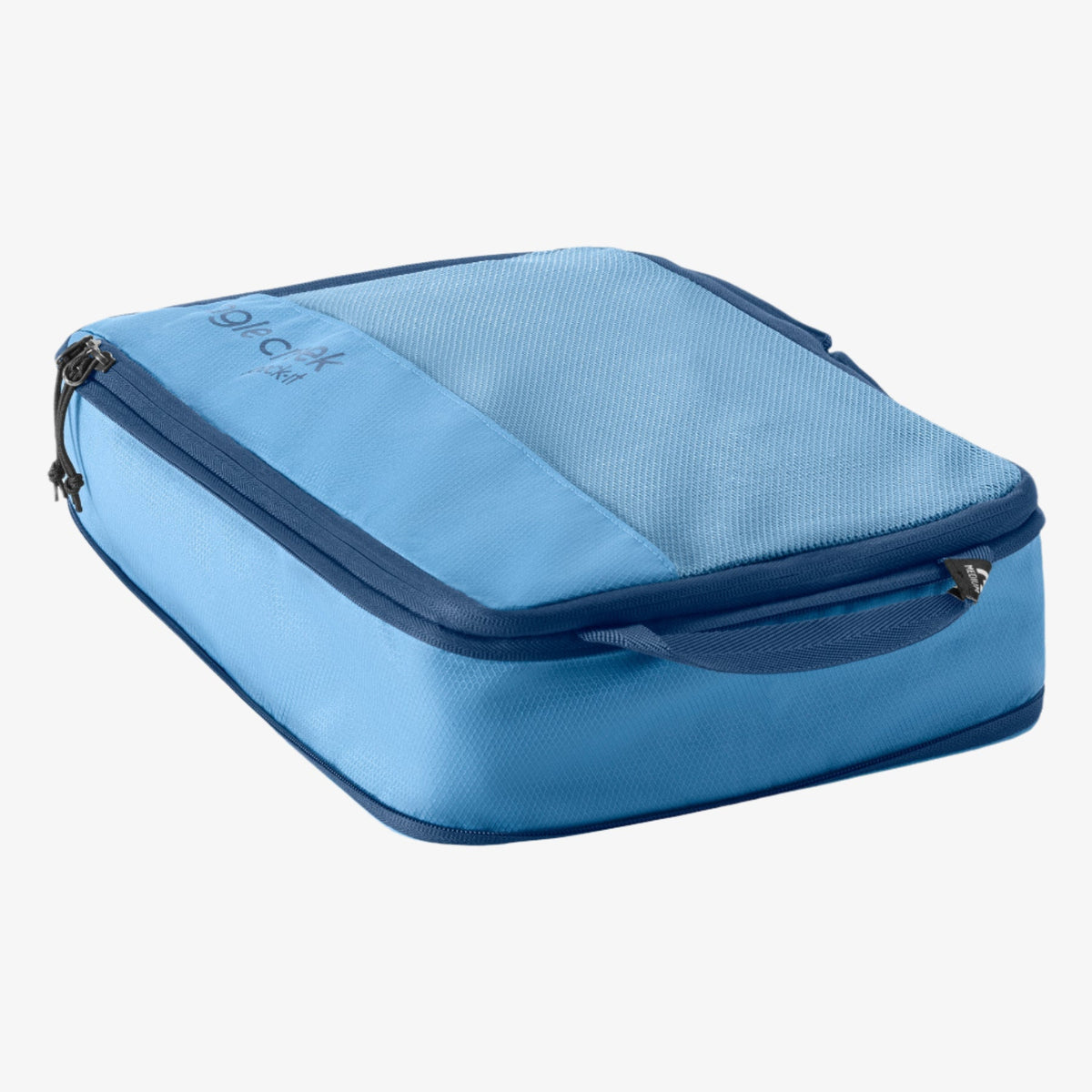 Eagle Creek Pack-It Reveal Compression Cube M in Blue Dawn — angle view 6 # color_Blue Dawn