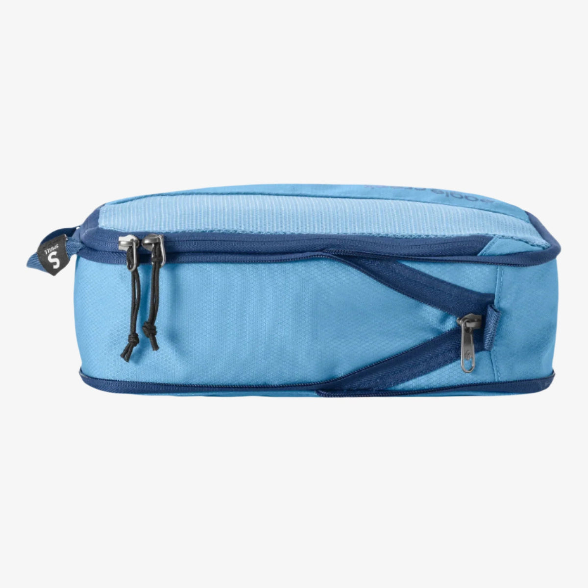 Eagle Creek Pack-It Reveal Compression Cube S in Blue Dawn — back view # color_Blue Dawn