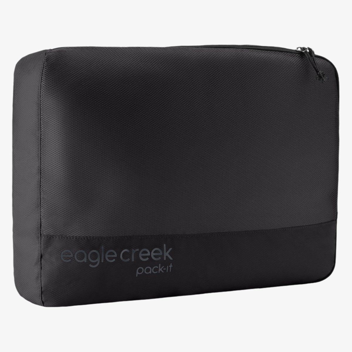 Eagle Creek Pack-It Reveal Packing Cube L in Black — front view # color_Black