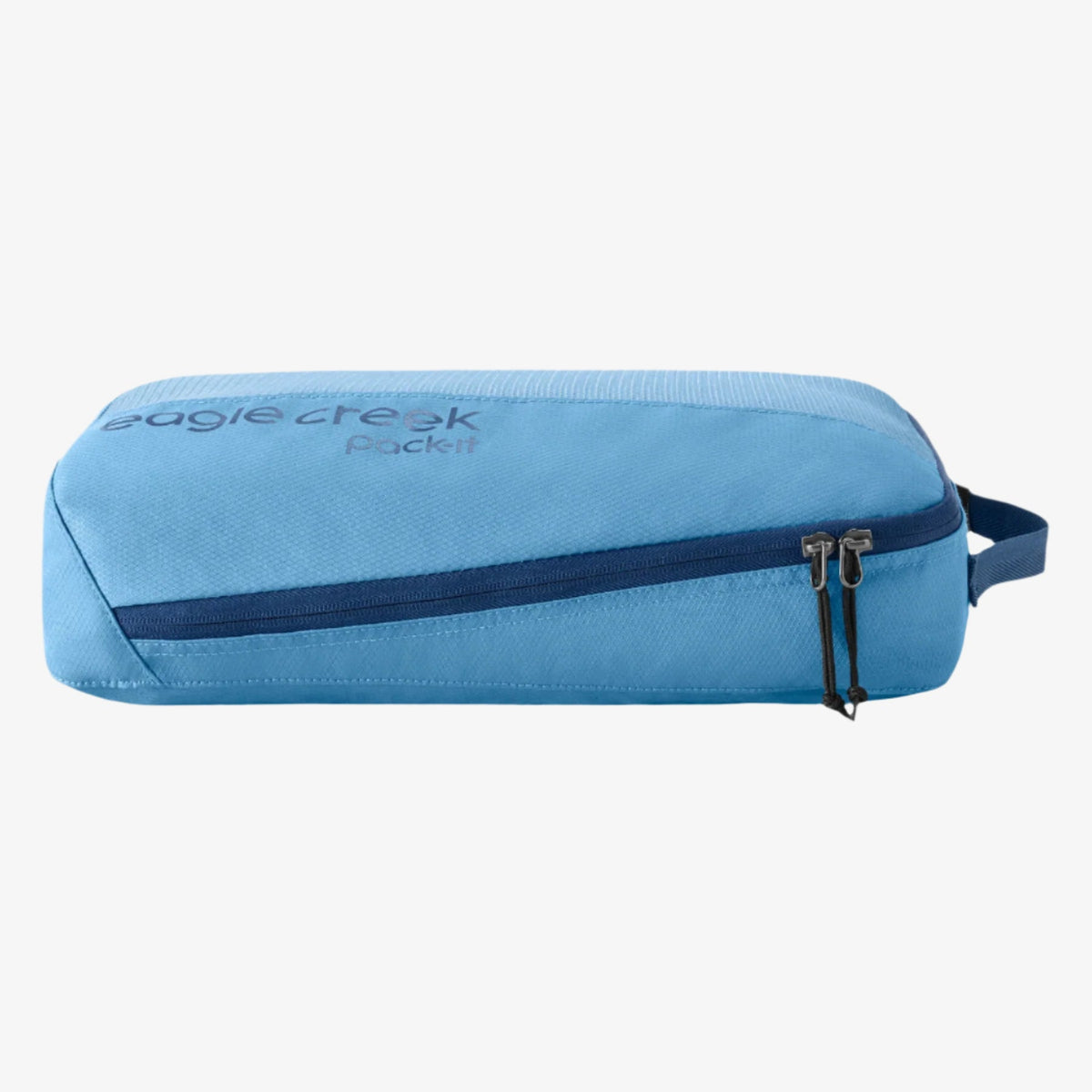 Eagle Creek Pack-It Reveal Packing Cube M in Blue Dawn — back view # color_Blue Dawn
