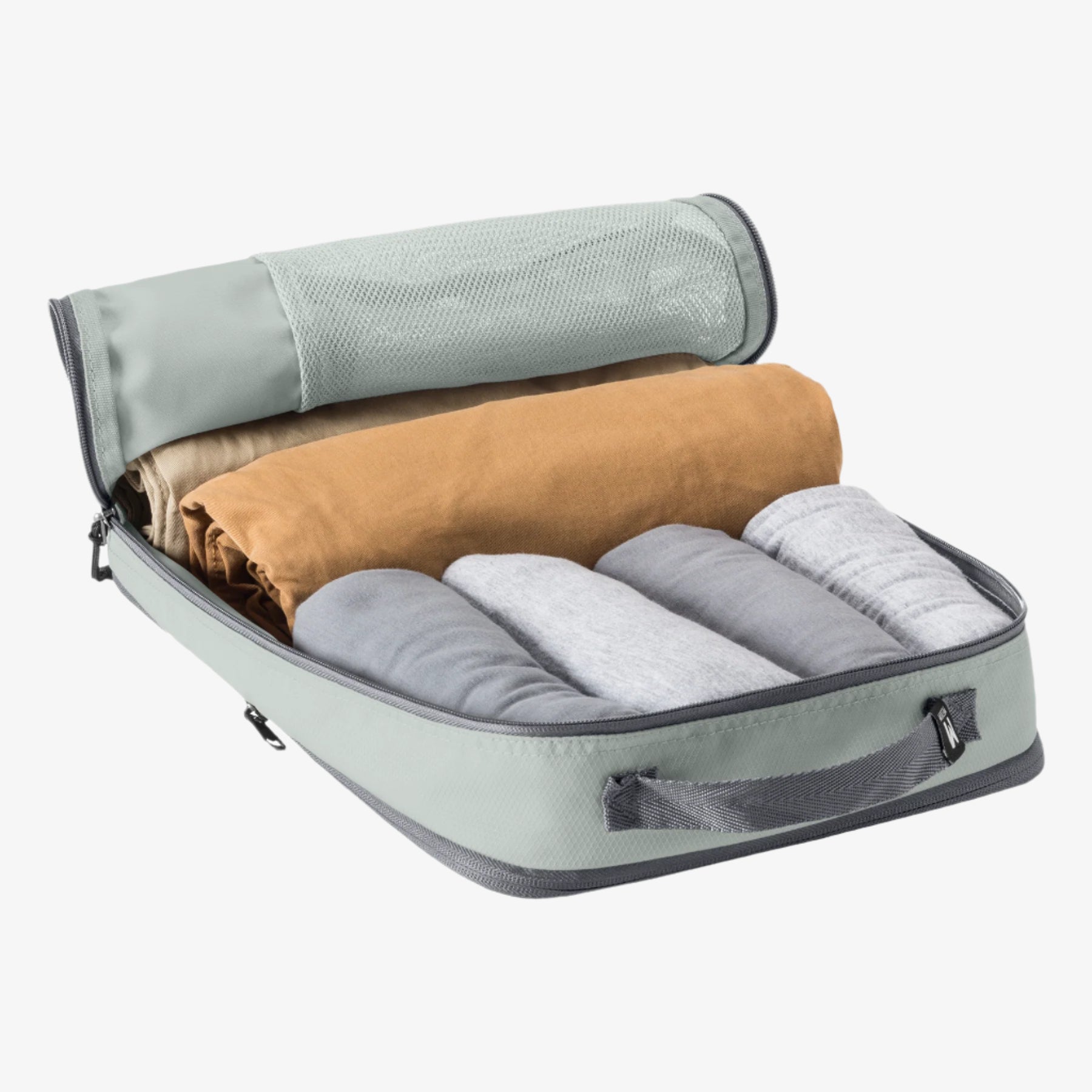Eagle Creek Pack-It Reveal Expansion Cube M in Storm Grey — angle view 4