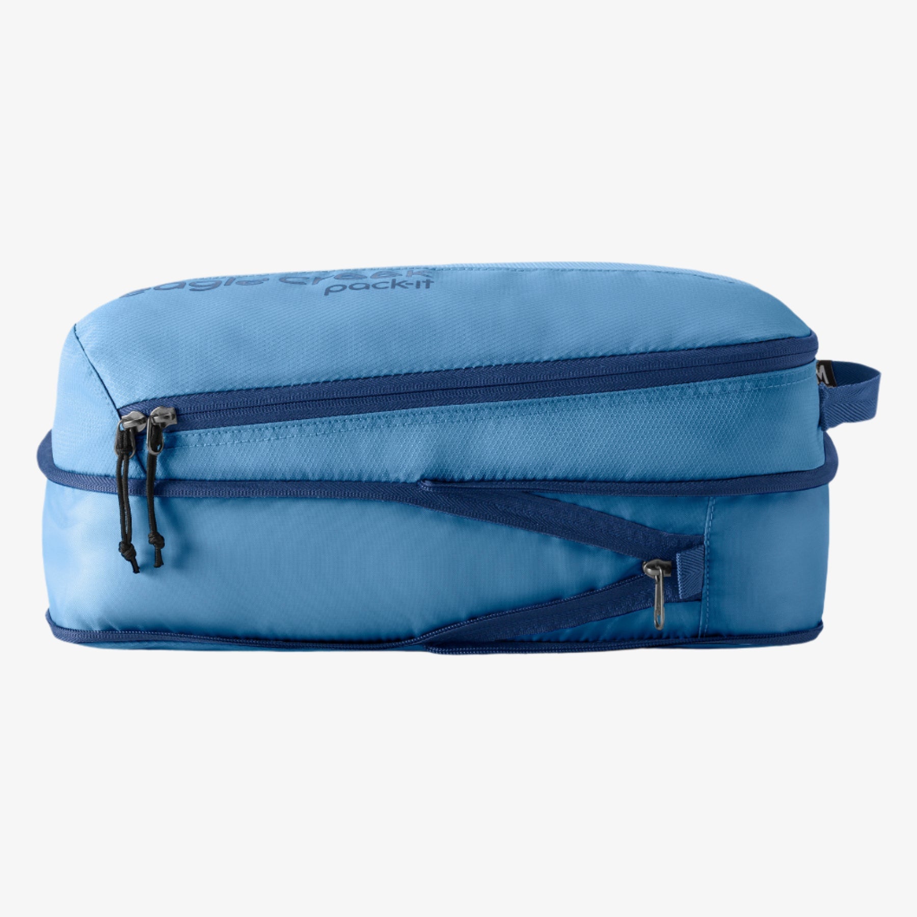 Eagle Creek Pack-It Reveal Expansion Cube M in Blue Dawn — angle view 3