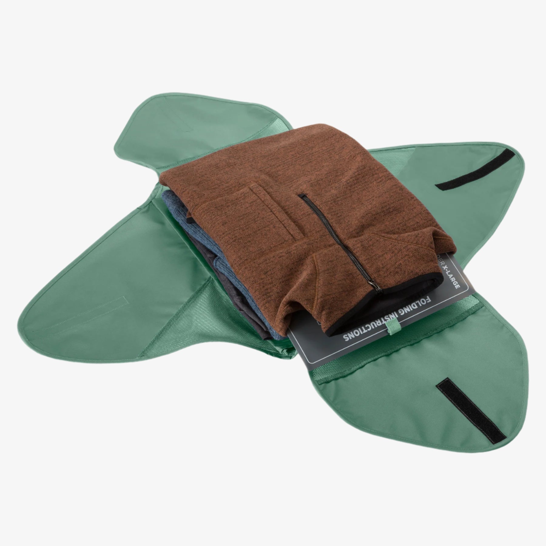 Eagle Creek Pack-It Reveal Garment Folder XL in Willow Green — back view