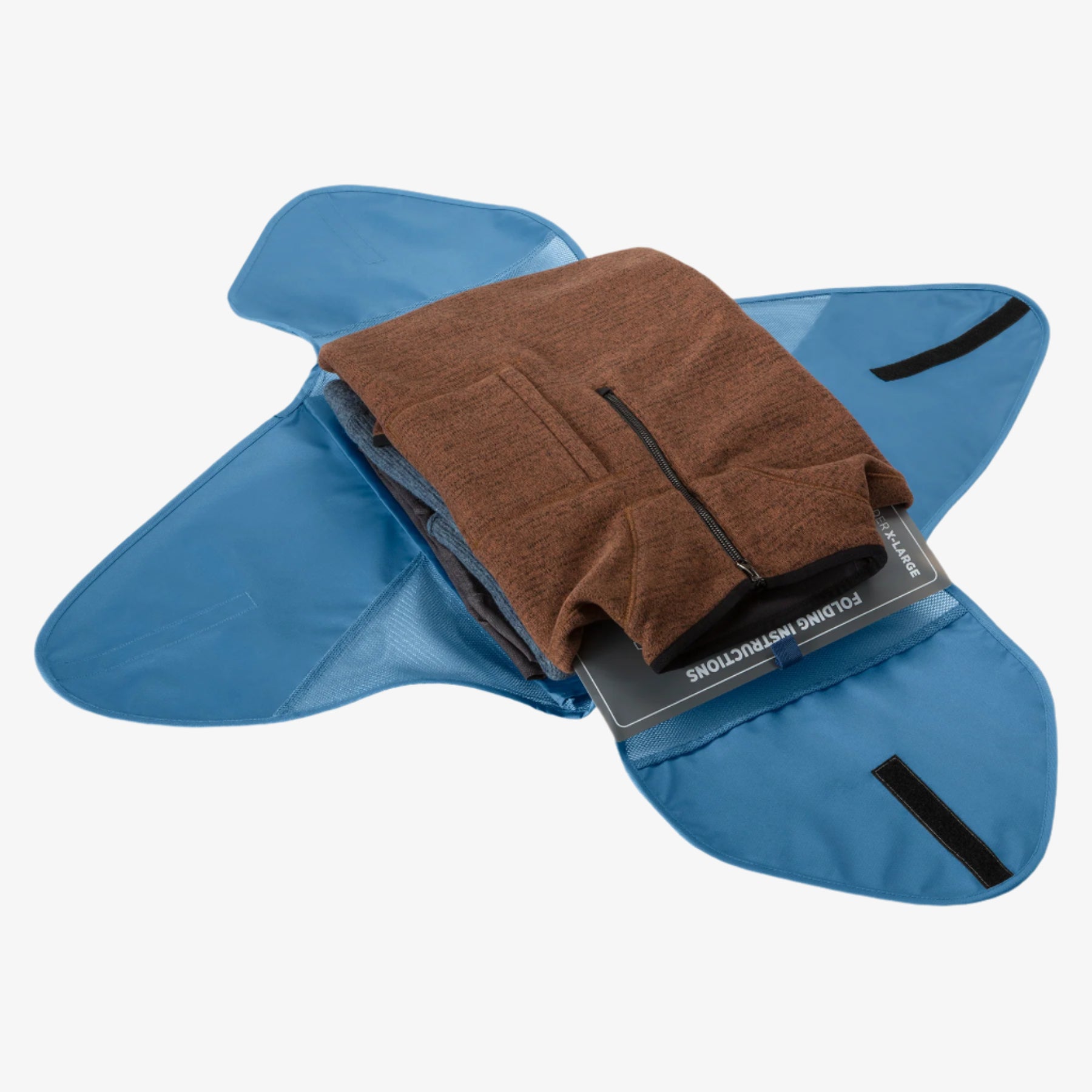 Eagle Creek Pack-It Reveal Garment Folder XL in Blue Dawn — back view