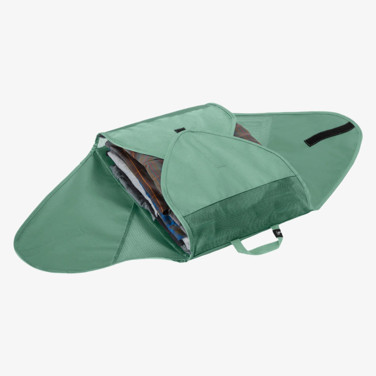Eagle Creek Pack-It Reveal Garment Folder L in Willow Green — angle view 4 # color_Willow Green