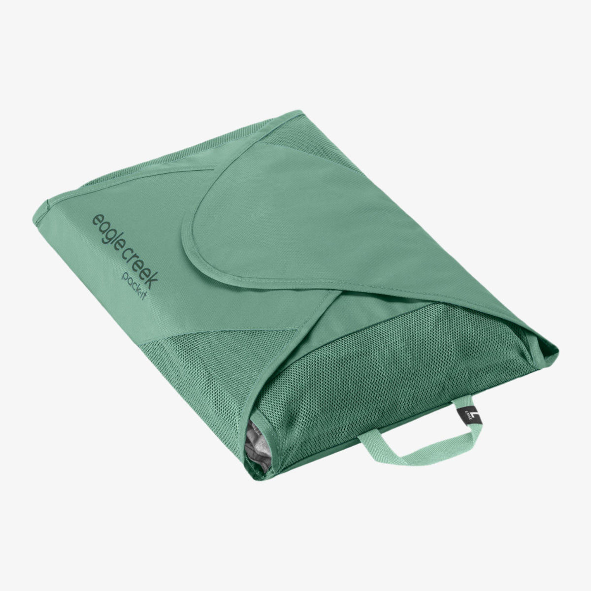 Eagle Creek Pack-It Reveal Garment Folder L in Willow Green — detail view # color_Willow Green