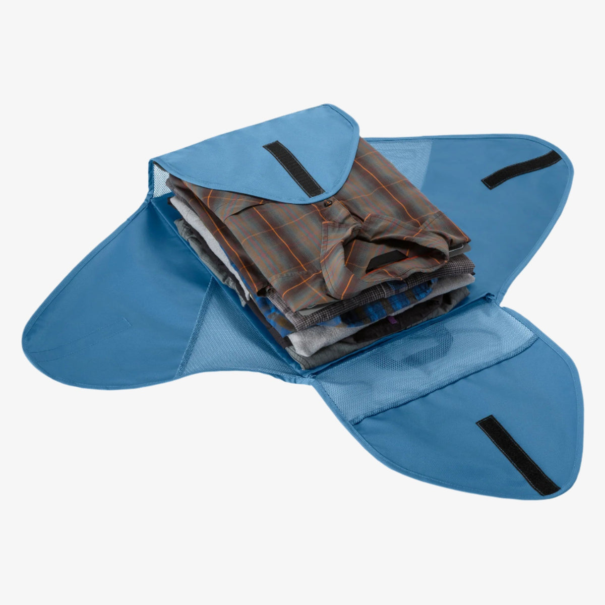 Eagle Creek Pack-It Reveal Garment Folder L in Blue Dawn — angle view 5 # color_Blue Dawn
