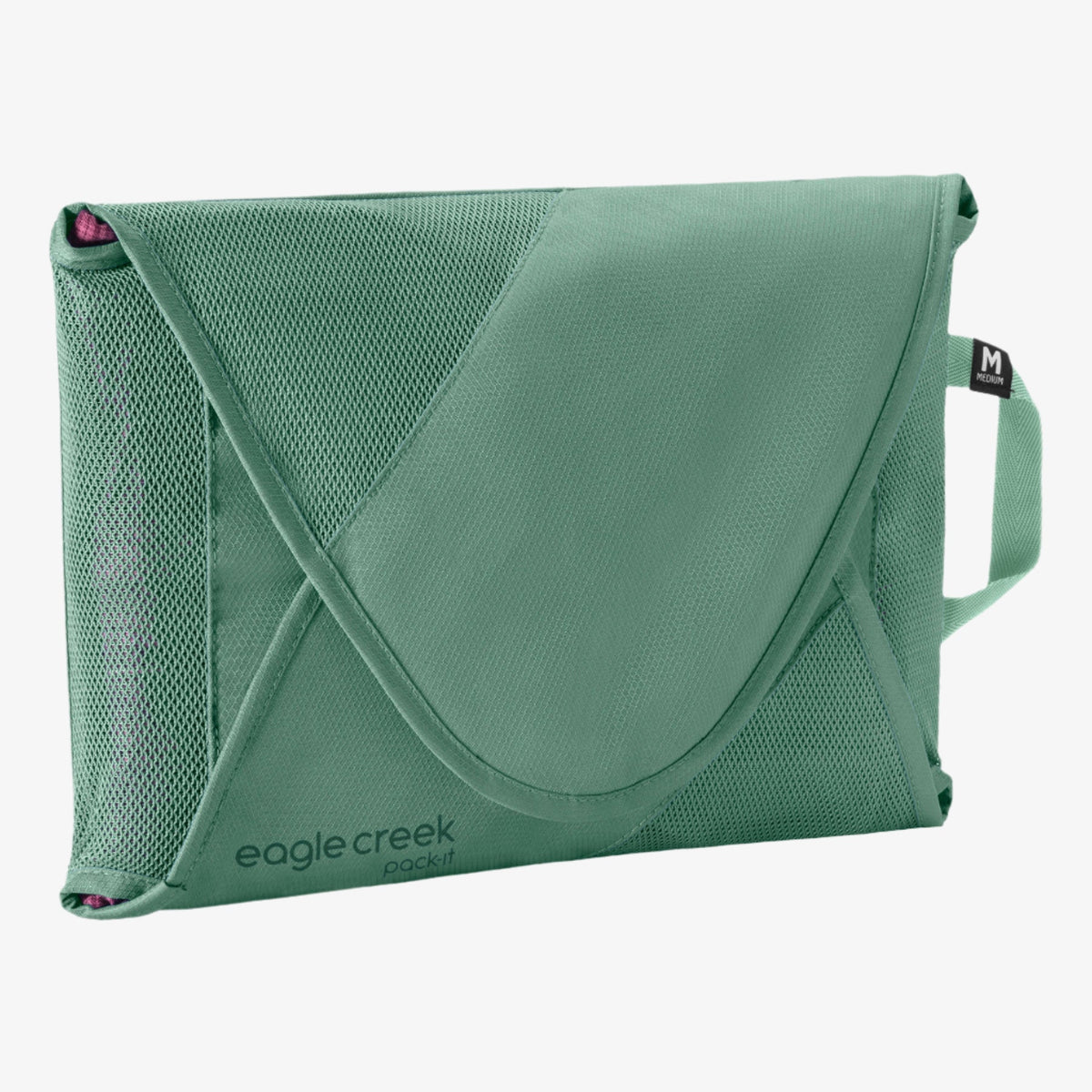 Eagle Creek Pack-It Reveal Garment Folder M in Willow Green — front view # color_Willow Green