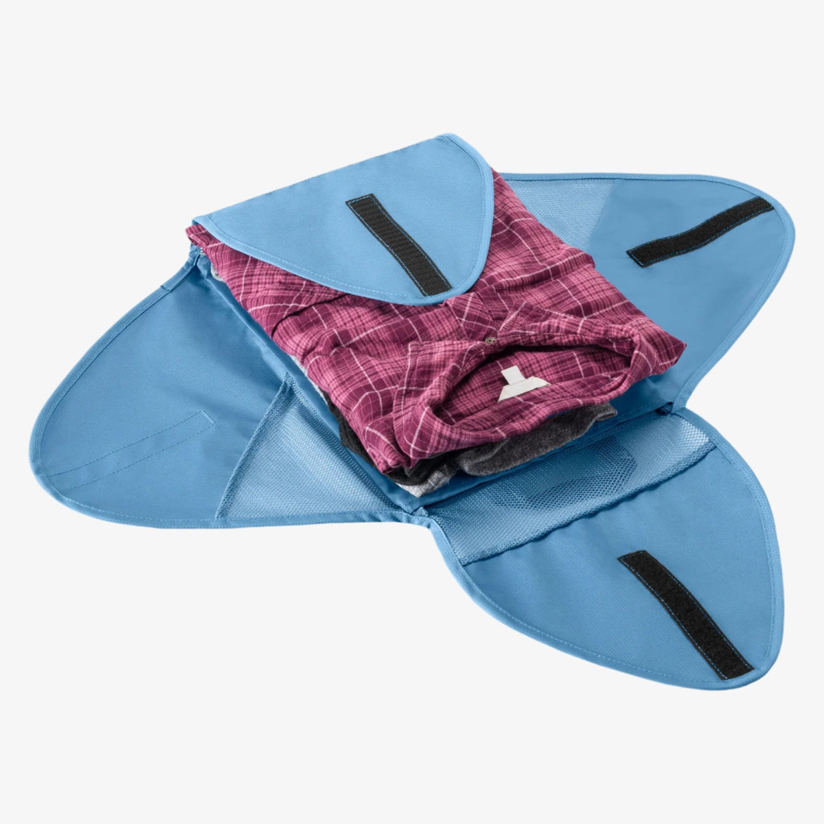 Eagle Creek Pack-It Reveal Garment Folder M in Blue Dawn — angle view 3 # color_Blue Dawn