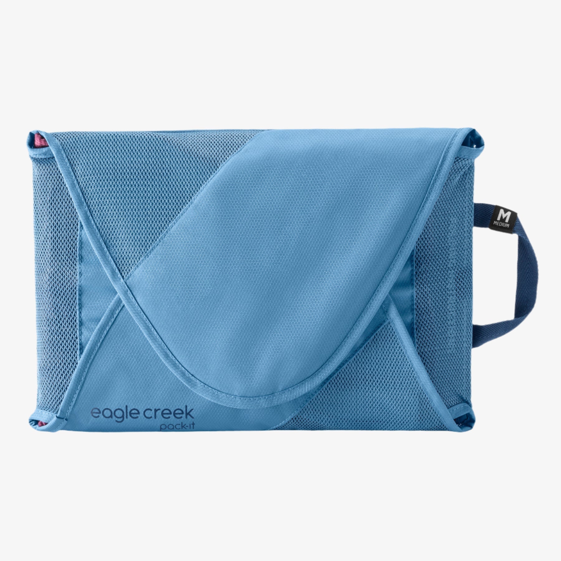 Eagle Creek Pack-It Reveal Garment Folder M in Blue Dawn — angle view 2 # color_Blue Dawn