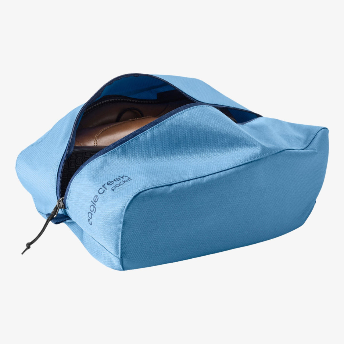 Eagle Creek Pack-It Reveal Multi Shoe Packing Cube in Blue Dawn — angle view 3 # color_Blue Dawn