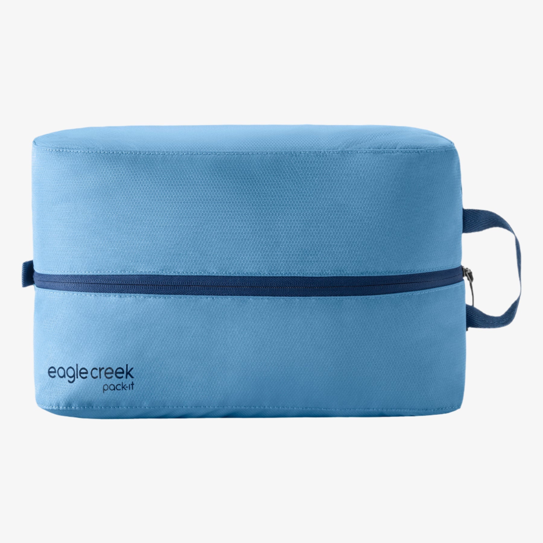 Eagle Creek Pack-It Reveal Multi Shoe Packing Cube in Blue Dawn — angle view 2 # color_Blue Dawn