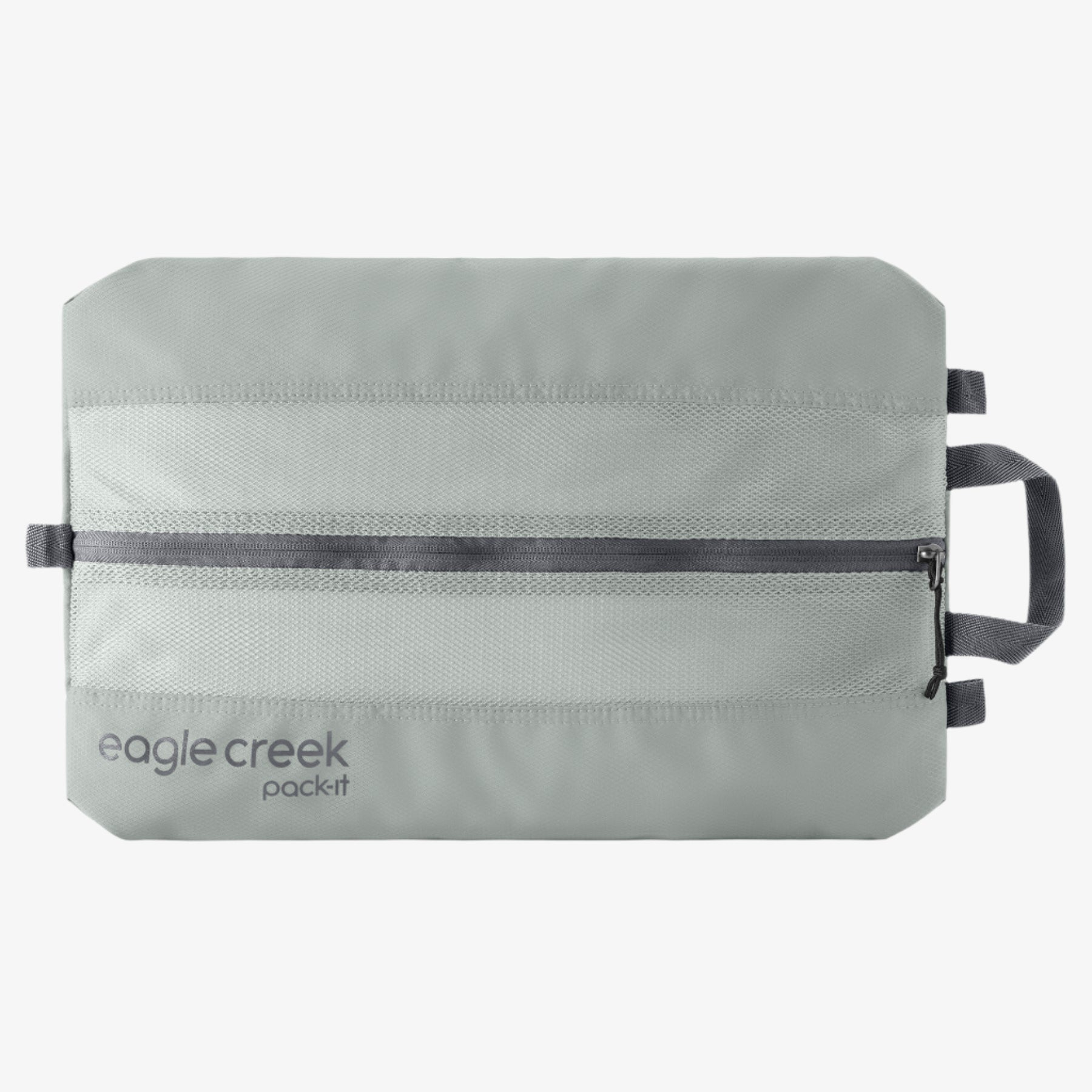 Eagle Creek Pack-It Reveal Shoe Sack in Storm Grey — angle view 2