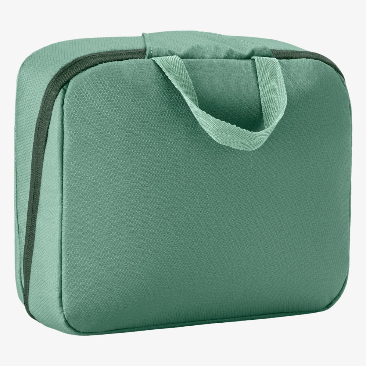 Eagle Creek Pack-It Hanging Toiletry Bag in Willow Green — angle view 2 # color_Willow Green
