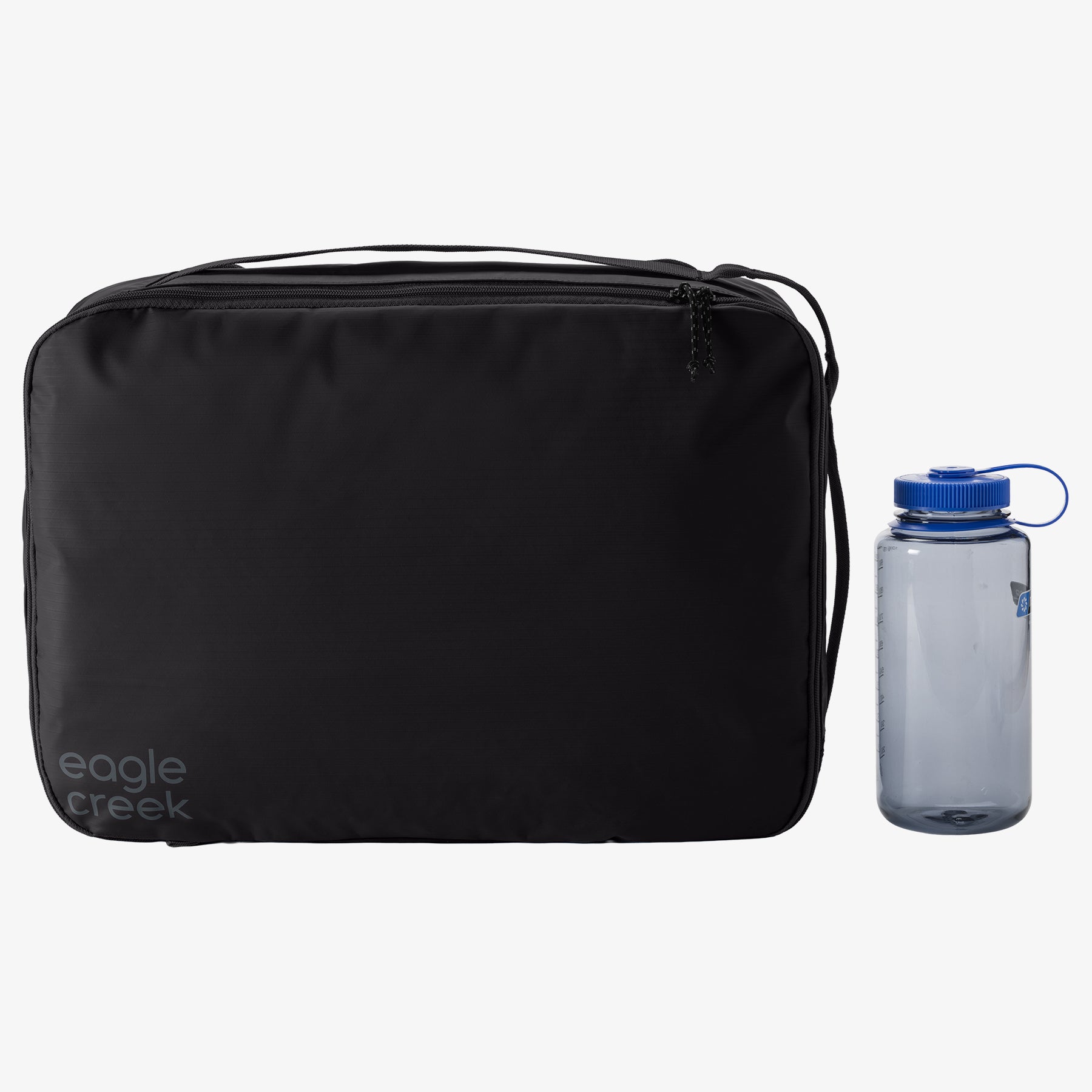 Eagle Creek Pack-It Gear Cube L in Black — back view # color_Black