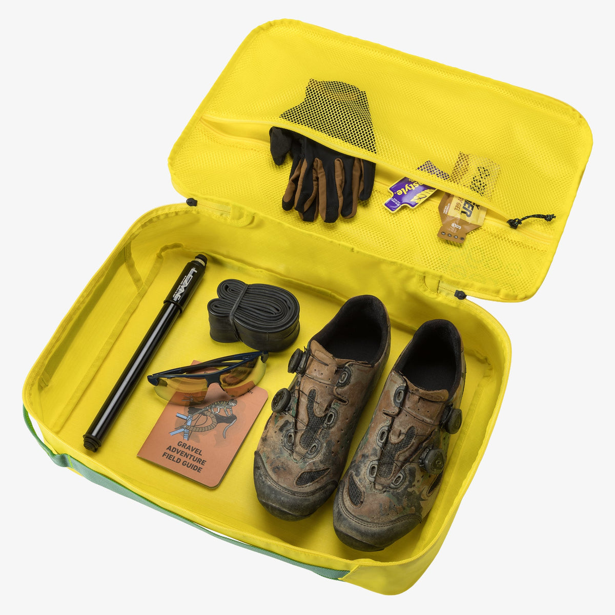 Eagle Creek Pack-It Gear Cube L in Blazing Yellow — angle view 2 # color_Blazing Yellow