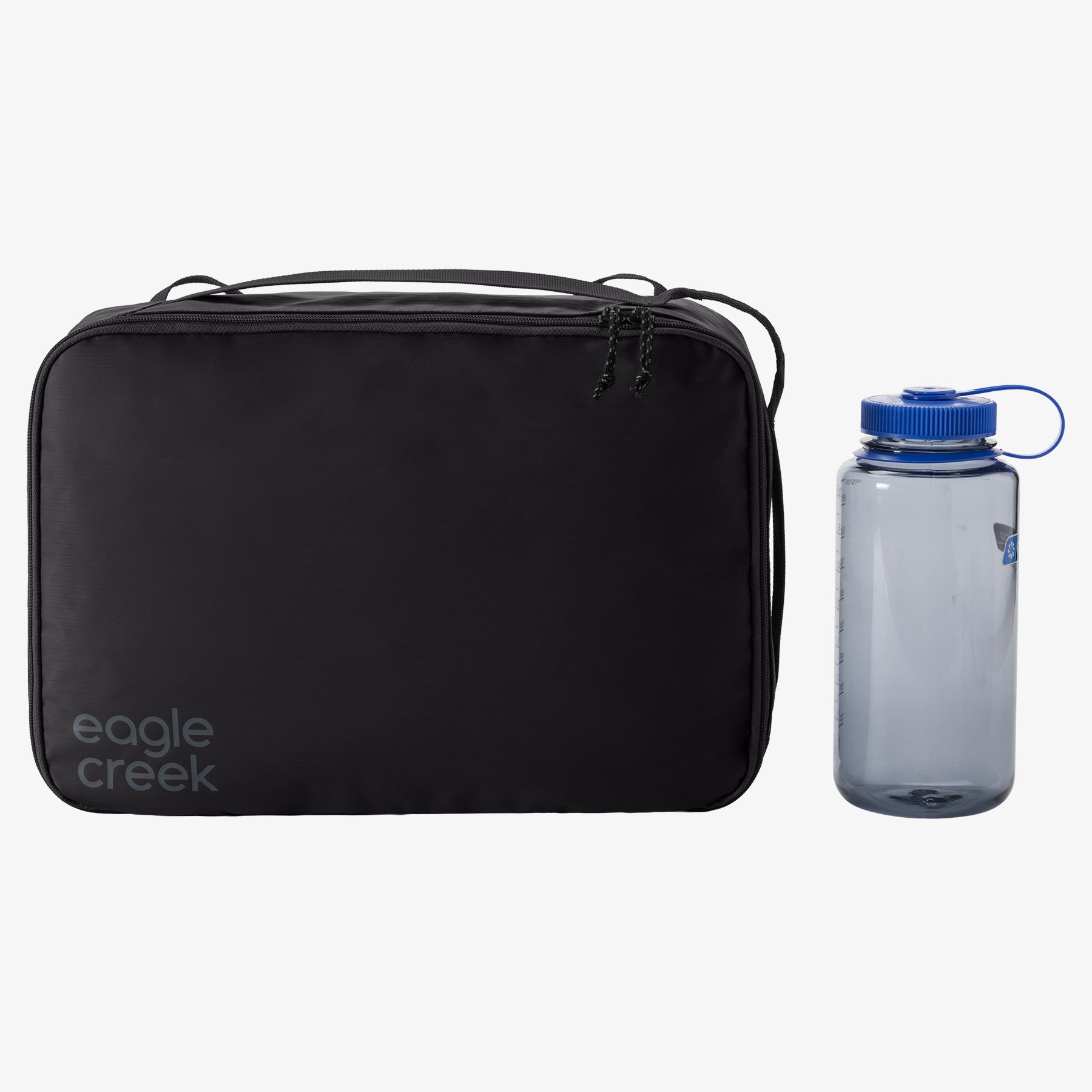 Eagle Creek Pack-It Gear Cube M in Black — back view # color_Black