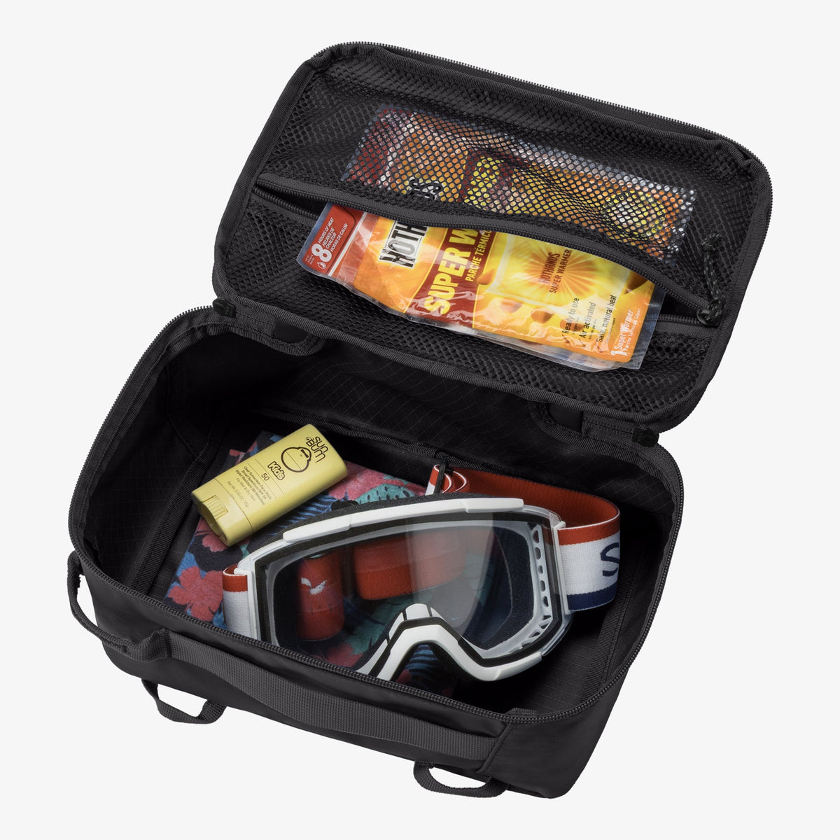 Eagle Creek Pack-It Gear Cube S in Black — interior view # color_Black