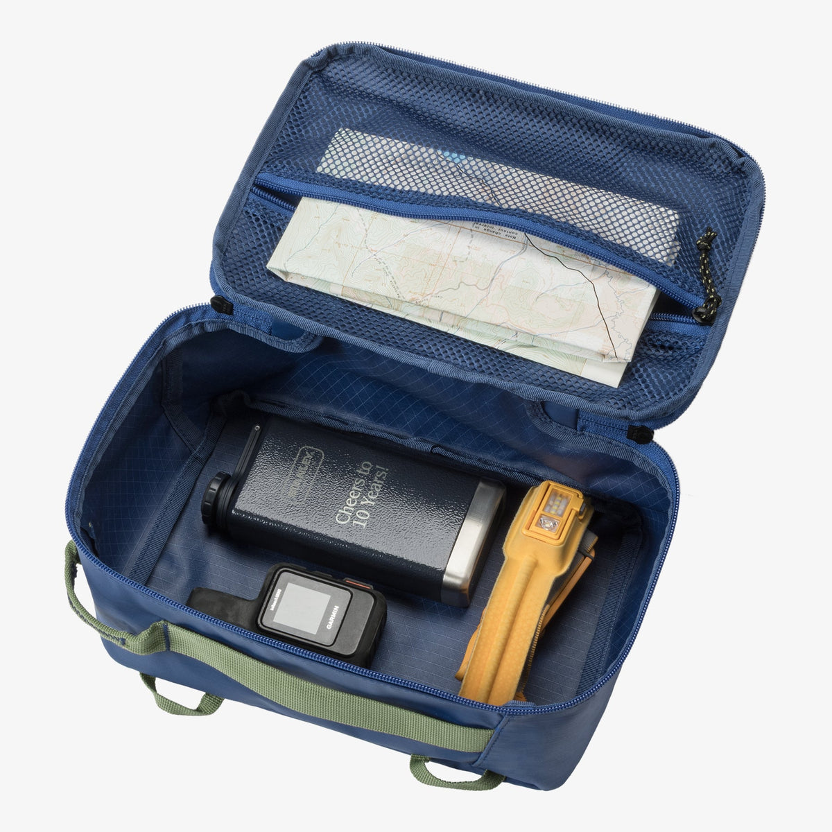 Eagle Creek Pack-It Gear Cube S in Atlantic Blue — angle view 3 # color_Atlantic Blue
