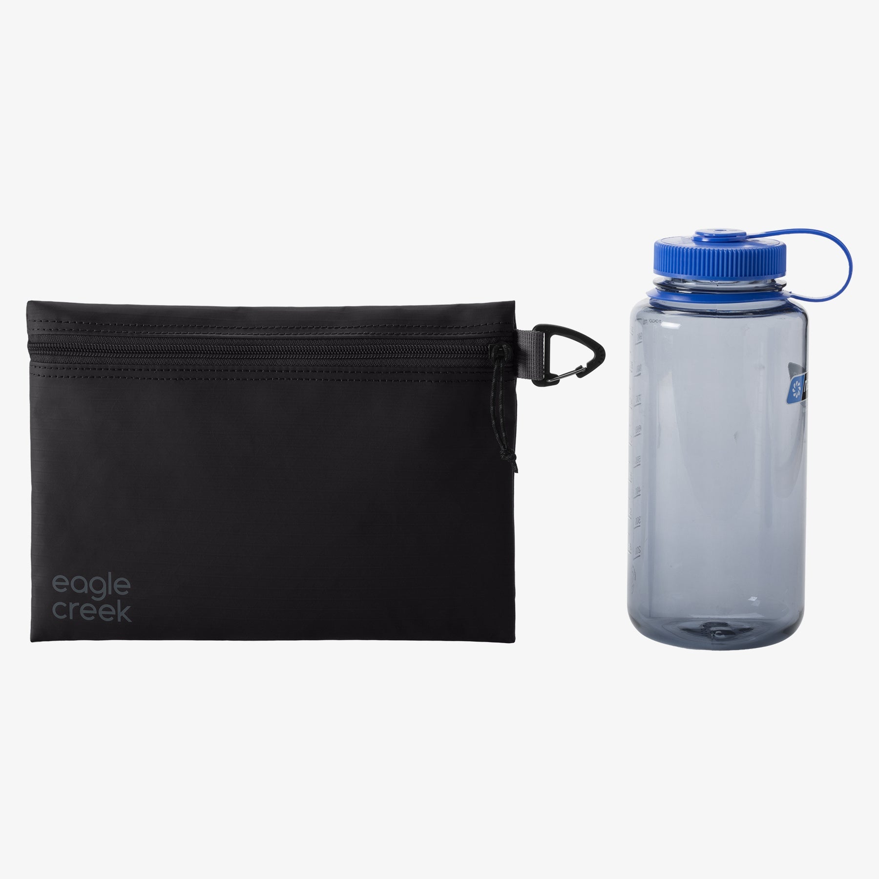 Eagle Creek Pack-It Gear Pouch S in Black — back view # color_Black