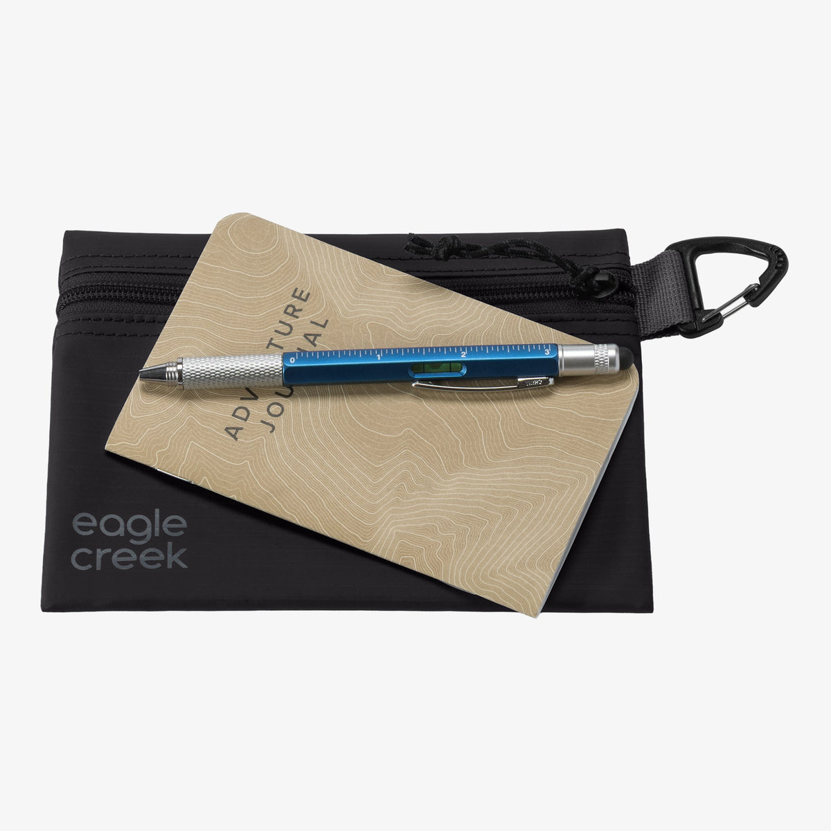 Eagle Creek Pack-It Gear Pouch XS in Black — angle view 2 # color_Black