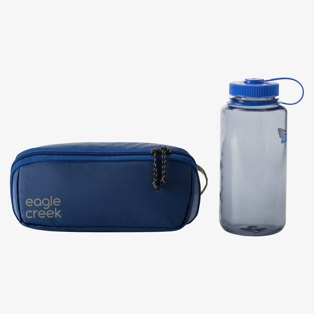 Eagle Creek Pack-It Gear Dopp Kit in Atlantic Blue — back view # color_Atlantic Blue