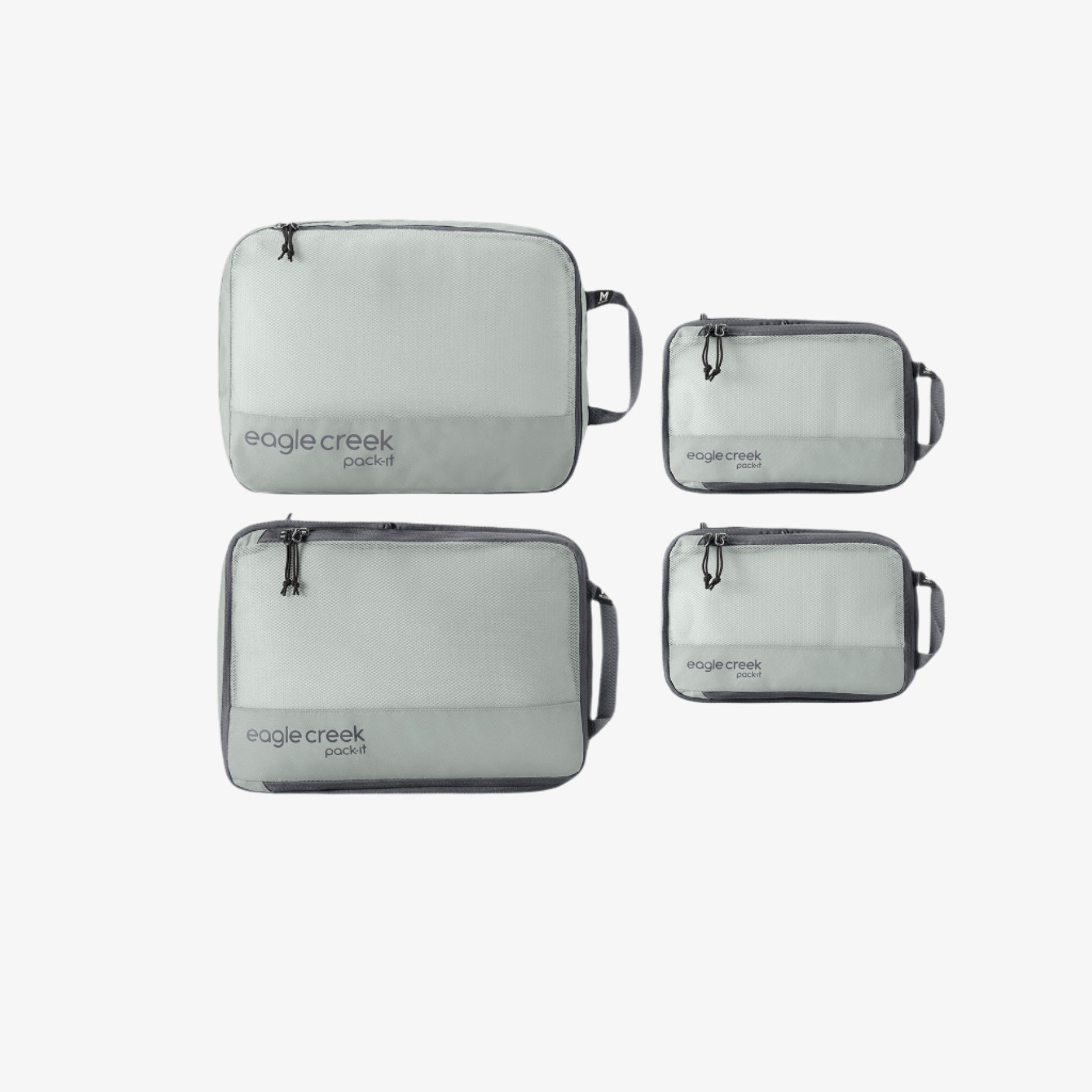 Eagle Creek Pack-It Reveal Carry-On Packing Cube Set in Storm Grey — front view