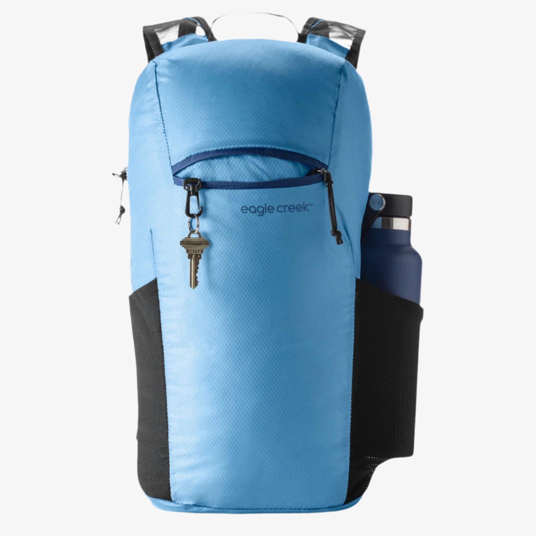 Eagle Creek Packable Backpack in Blue Dawn — angle view 2