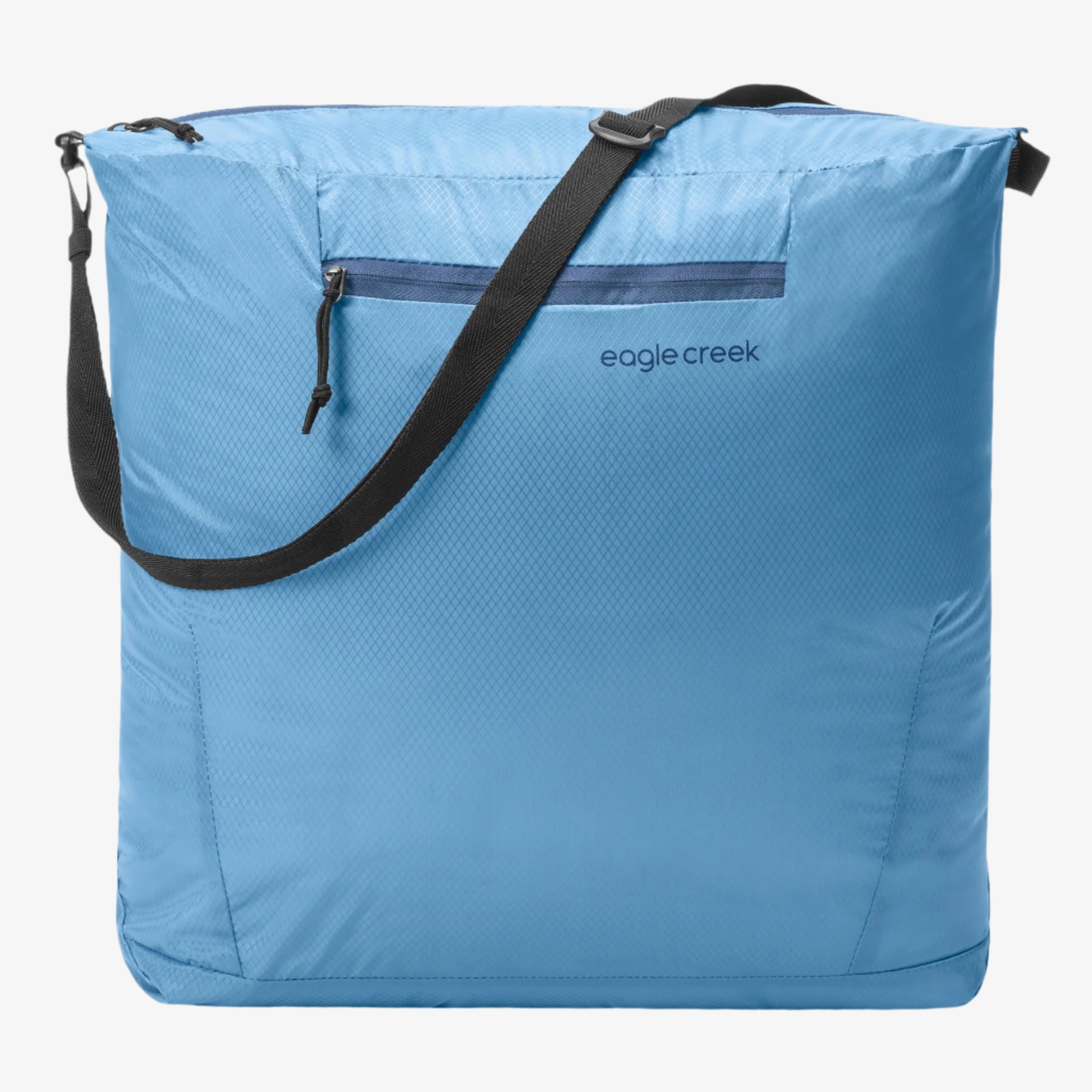 Eagle Creek Packable Tote Bag in Blue Dawn — back view # color_Blue Dawn
