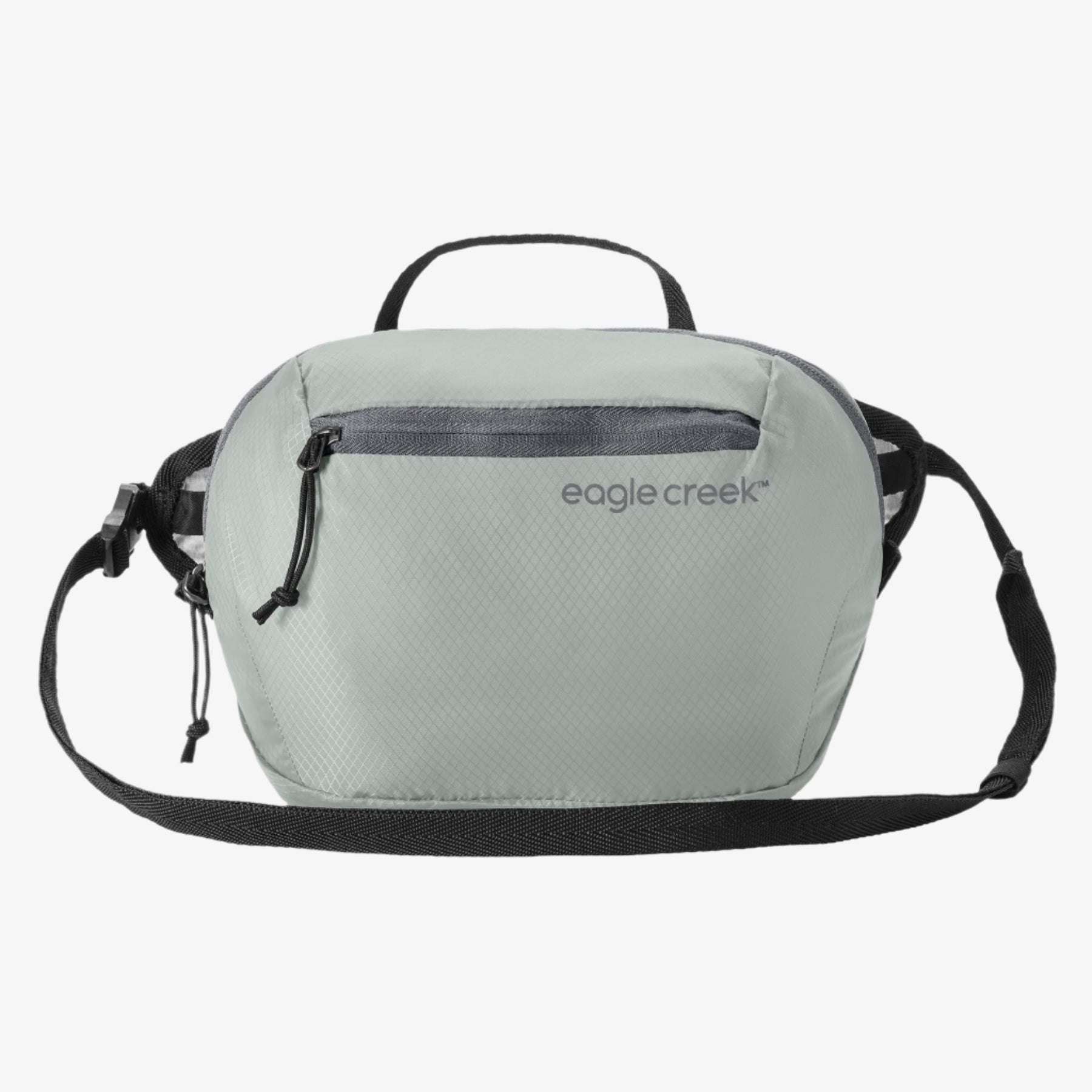 Eagle Creek Packable Hip Pack in Storm Grey — back view