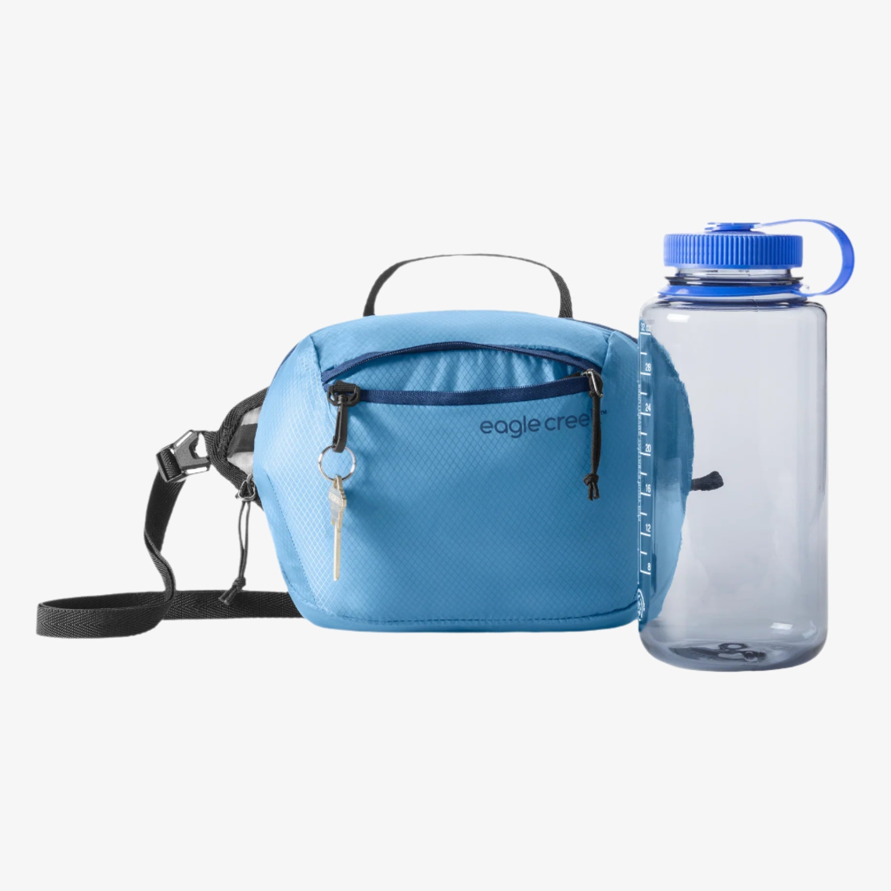 Eagle Creek Packable Hip Pack in Blue Dawn — angle view 2