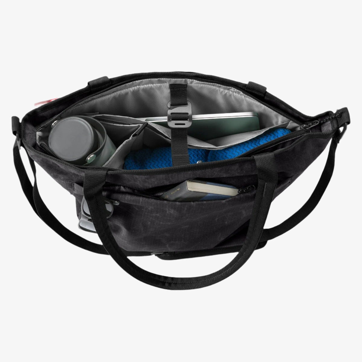 Eagle Creek Explore Tote Bag in Black — angle view 3 # color_Black