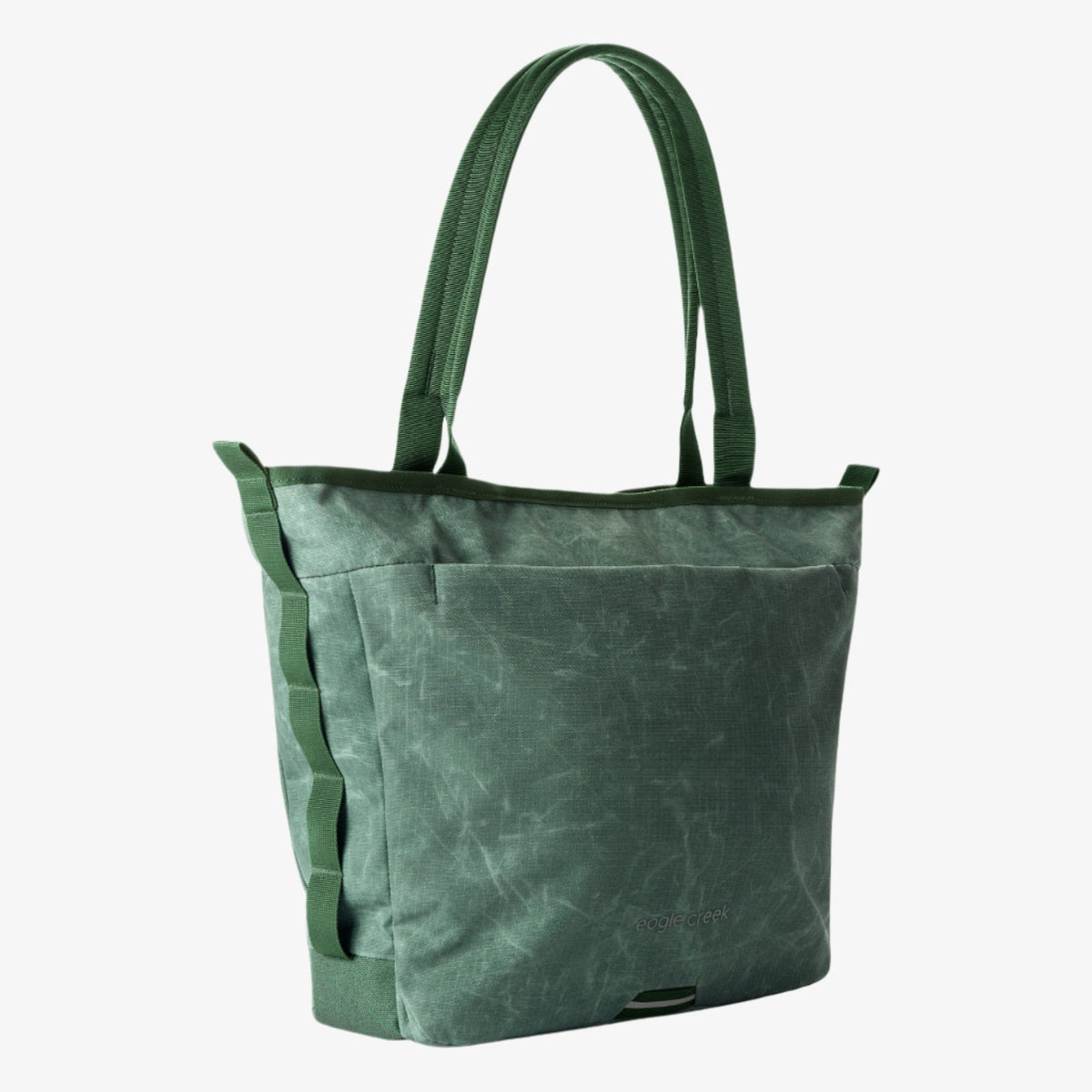 Eagle Creek Explore Tote Bag in Grass Green — front view # color_Grass Green