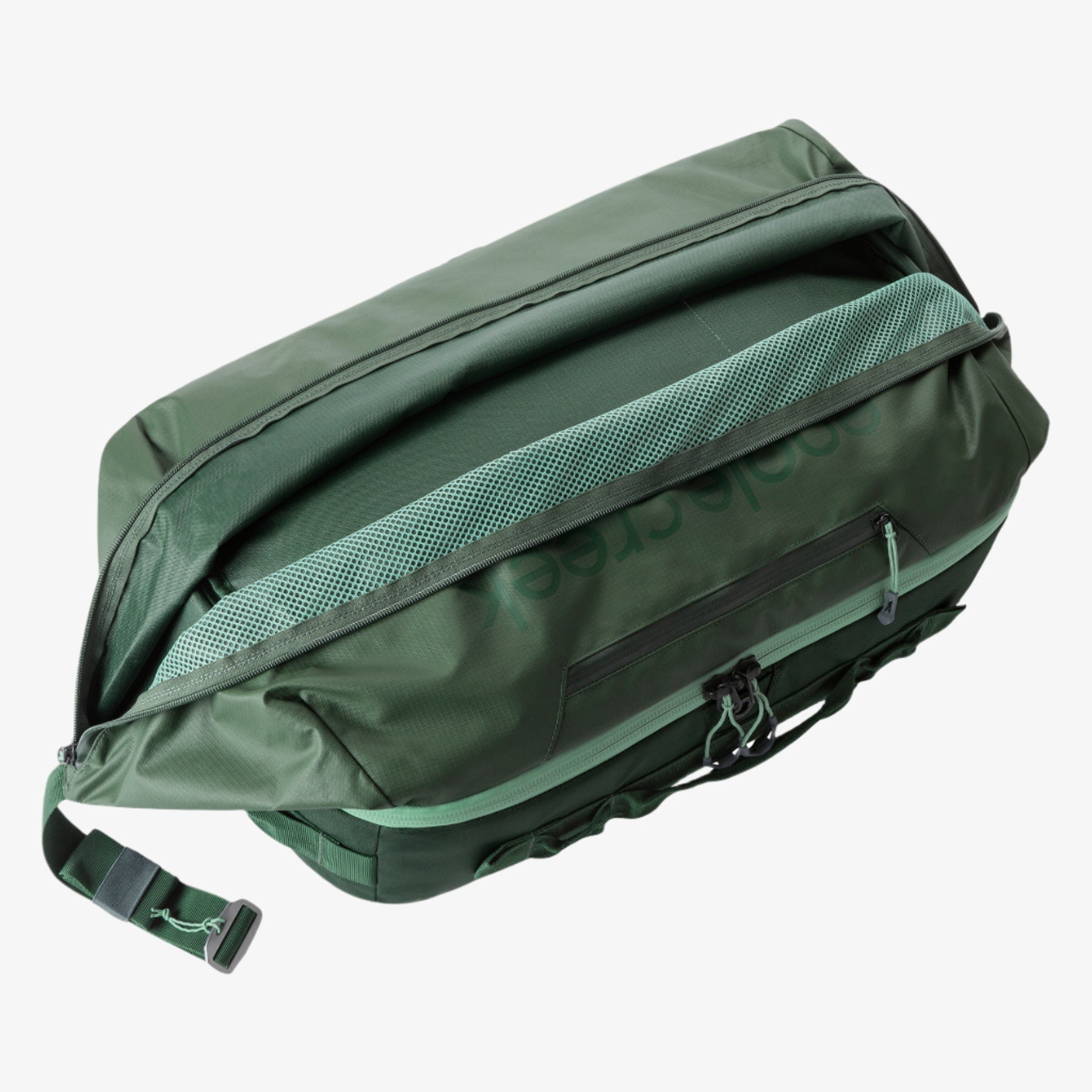 Eagle Creek Tour Travel Pack 40L in Jungle Green — detail view