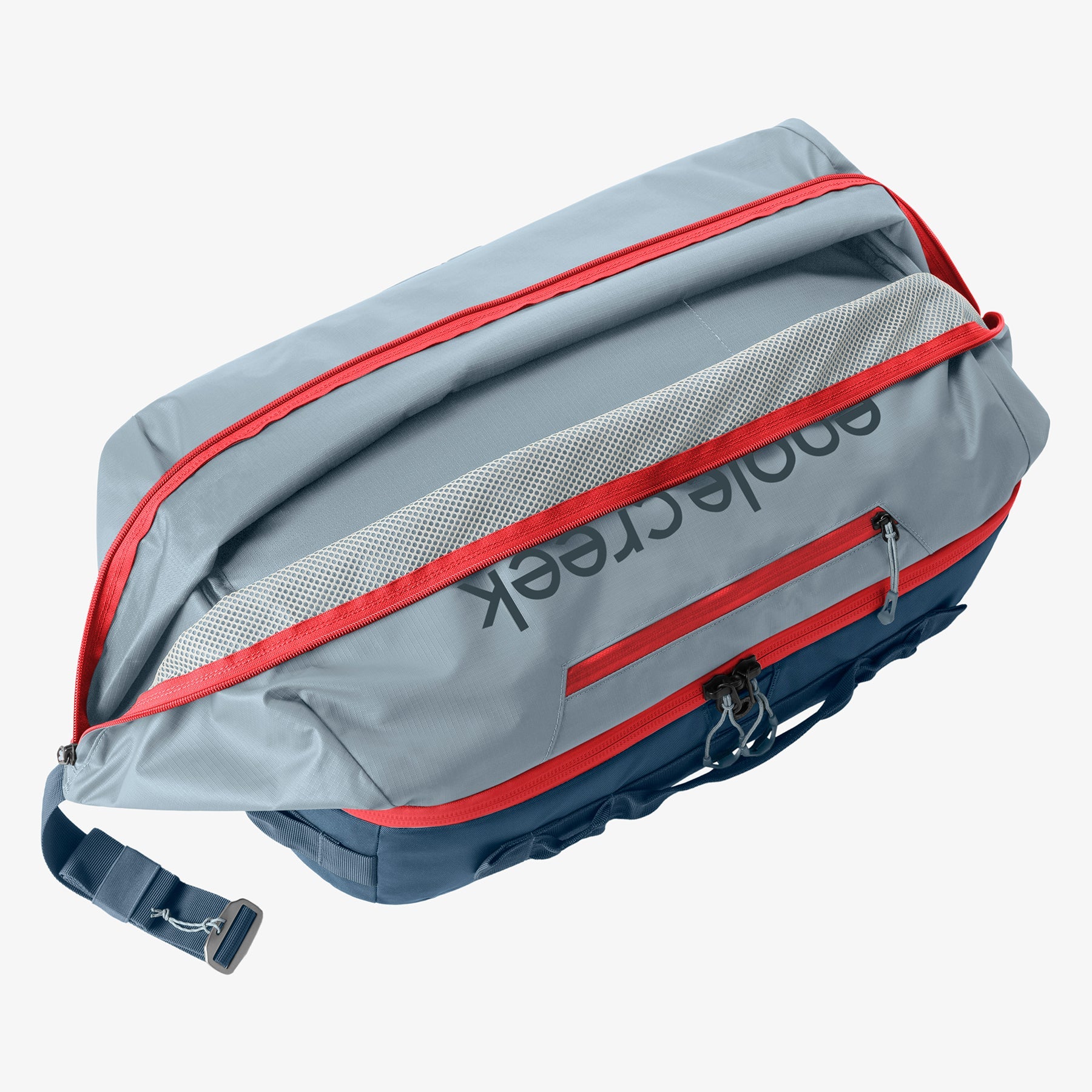 Eagle Creek Tour Travel Pack 40L in Blue Fog — detail view
