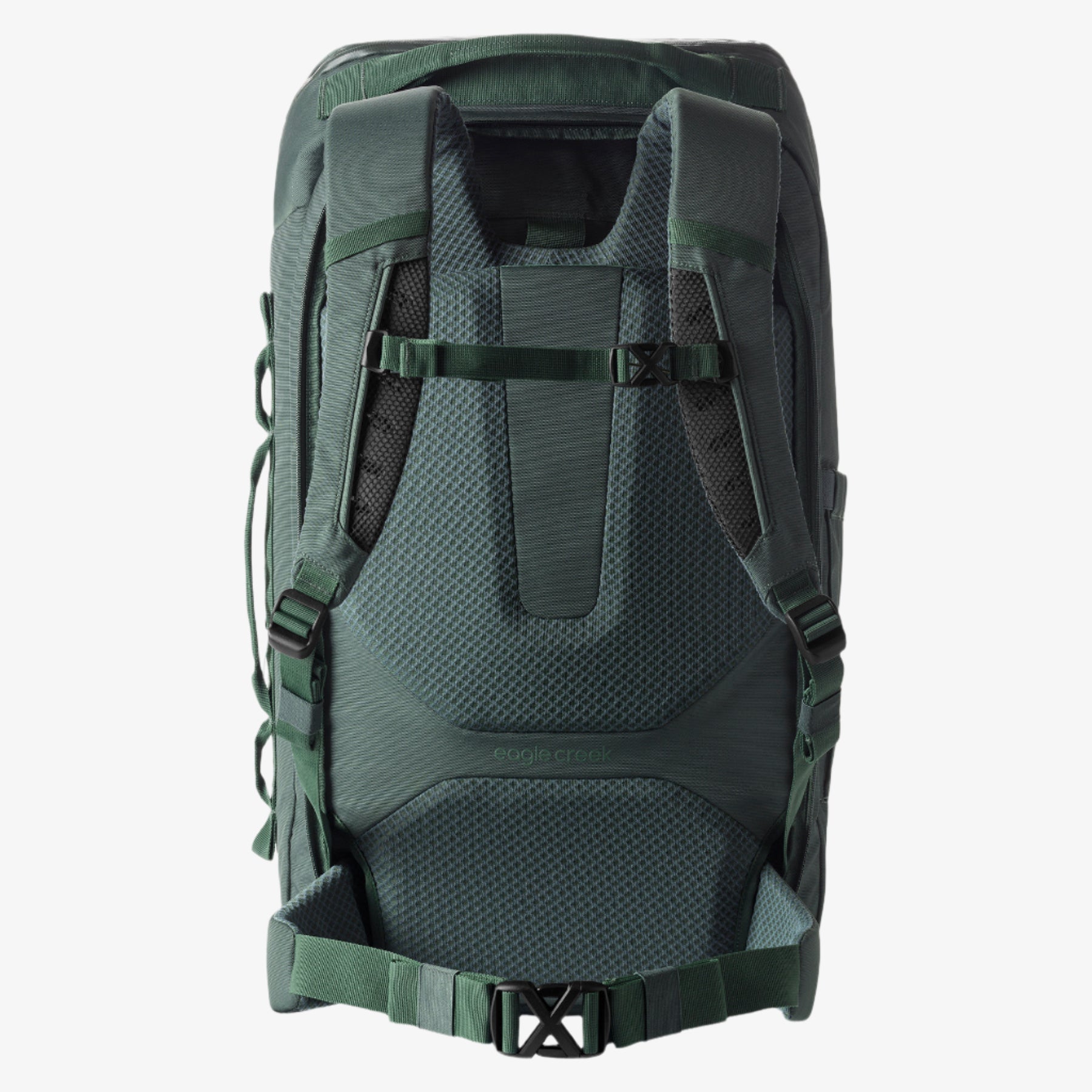 Eagle Creek Tour Travel Pack 55L in Jungle Green — angle view 3