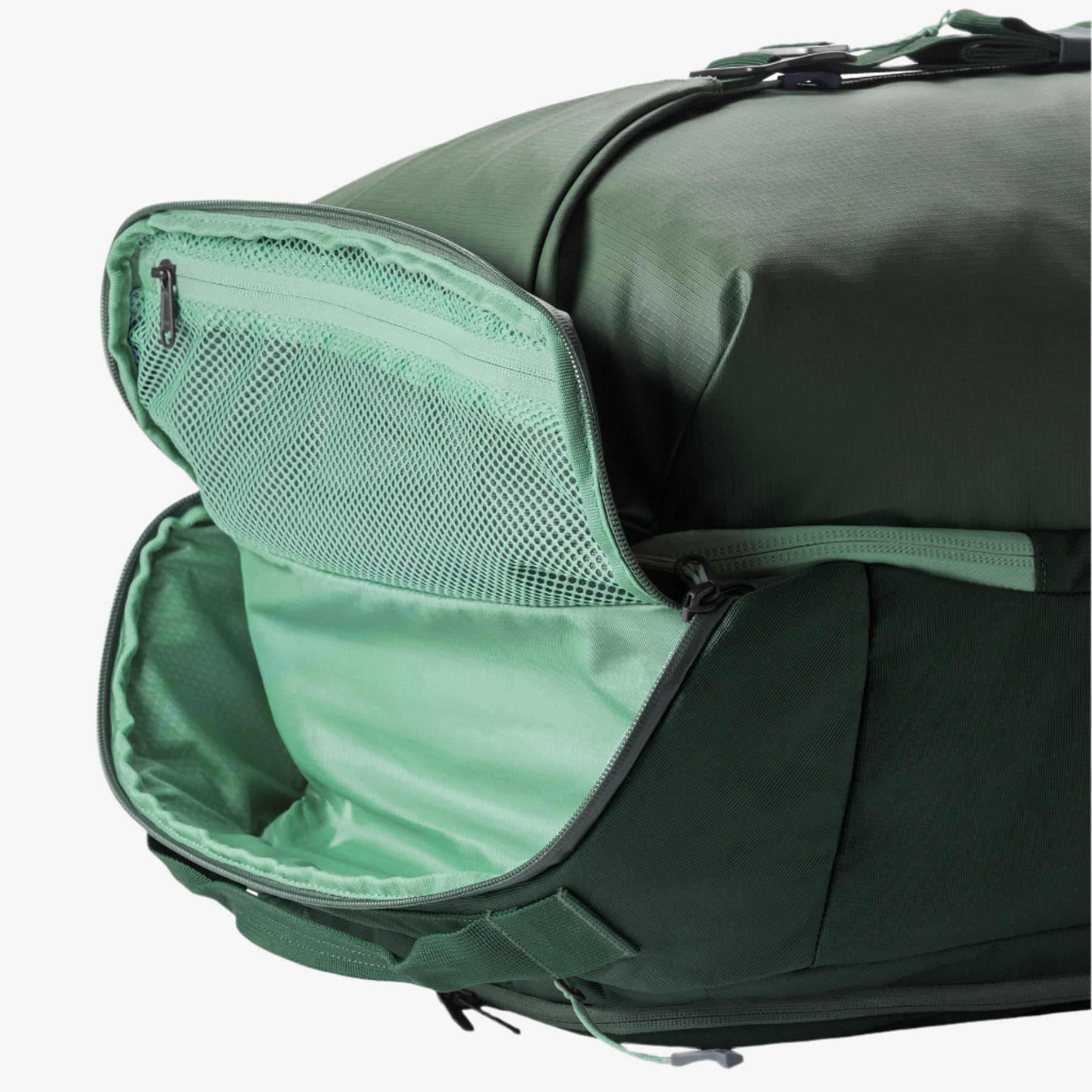 Eagle Creek Tour Travel Pack 55L in Jungle Green — detail view