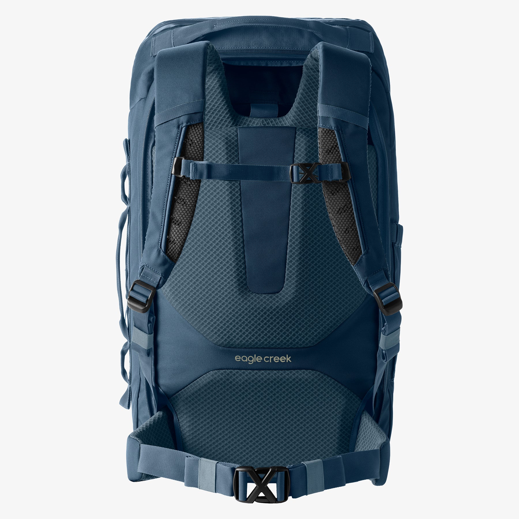 Eagle Creek Tour Travel Pack 55L in Blue Fog — angle view 3