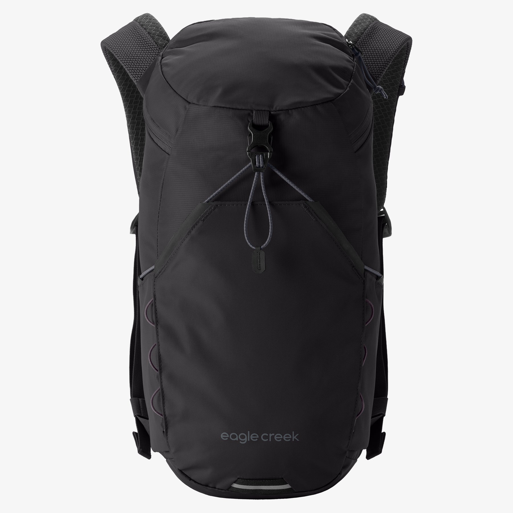 Eagle Creek Ranger Backpack 16L in Black — back view # color_Black