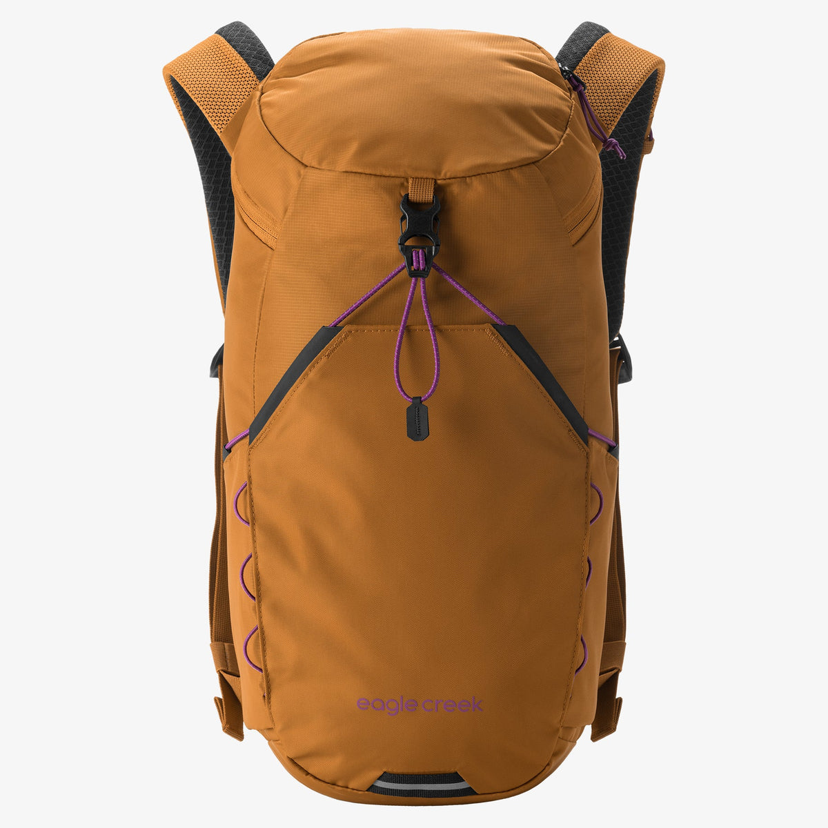 Eagle Creek Ranger Backpack 16L in Iron Orange — back view # color_Iron Orange
