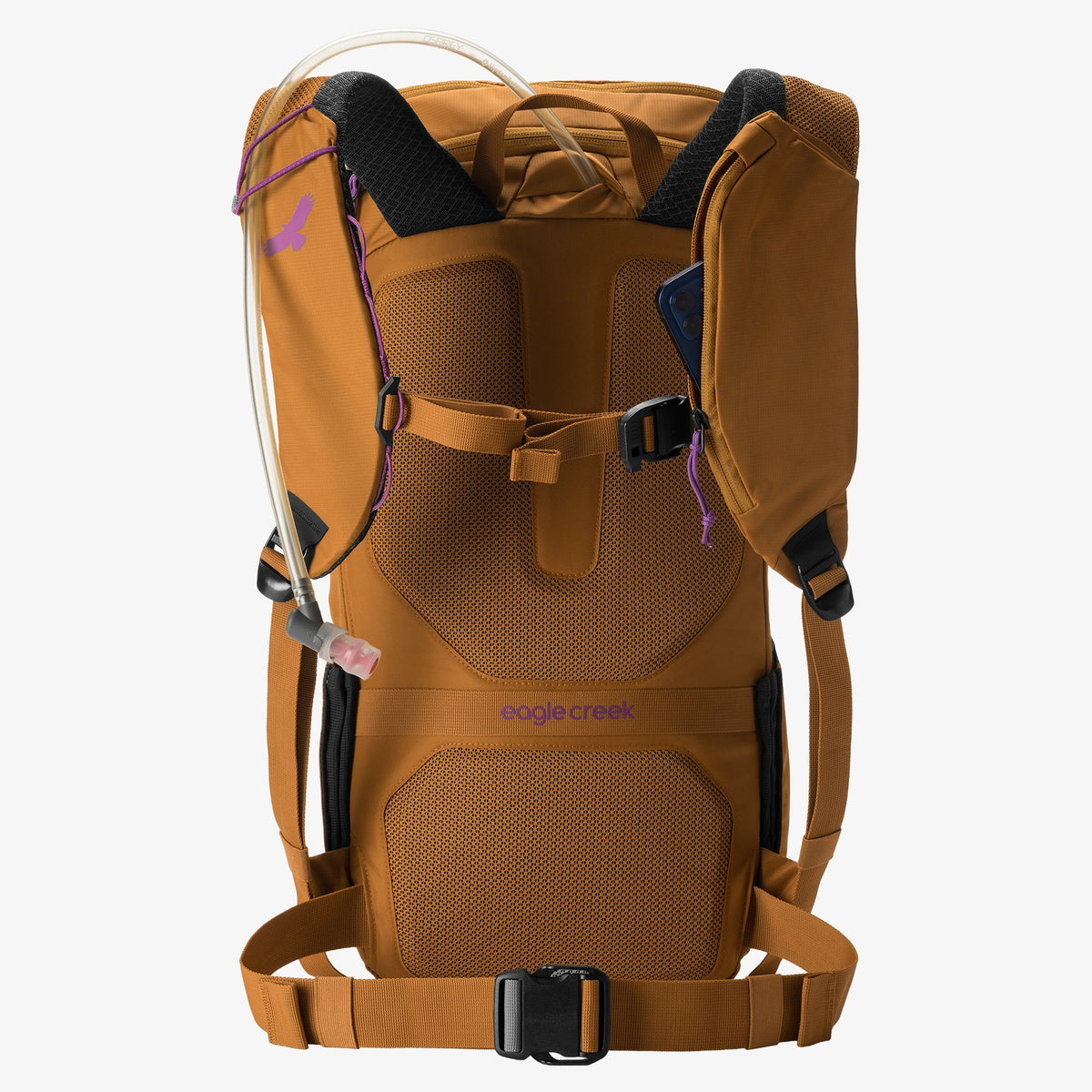 Eagle Creek Ranger Backpack 26L in Iron Orange — angle view 3 # color_Iron Orange
