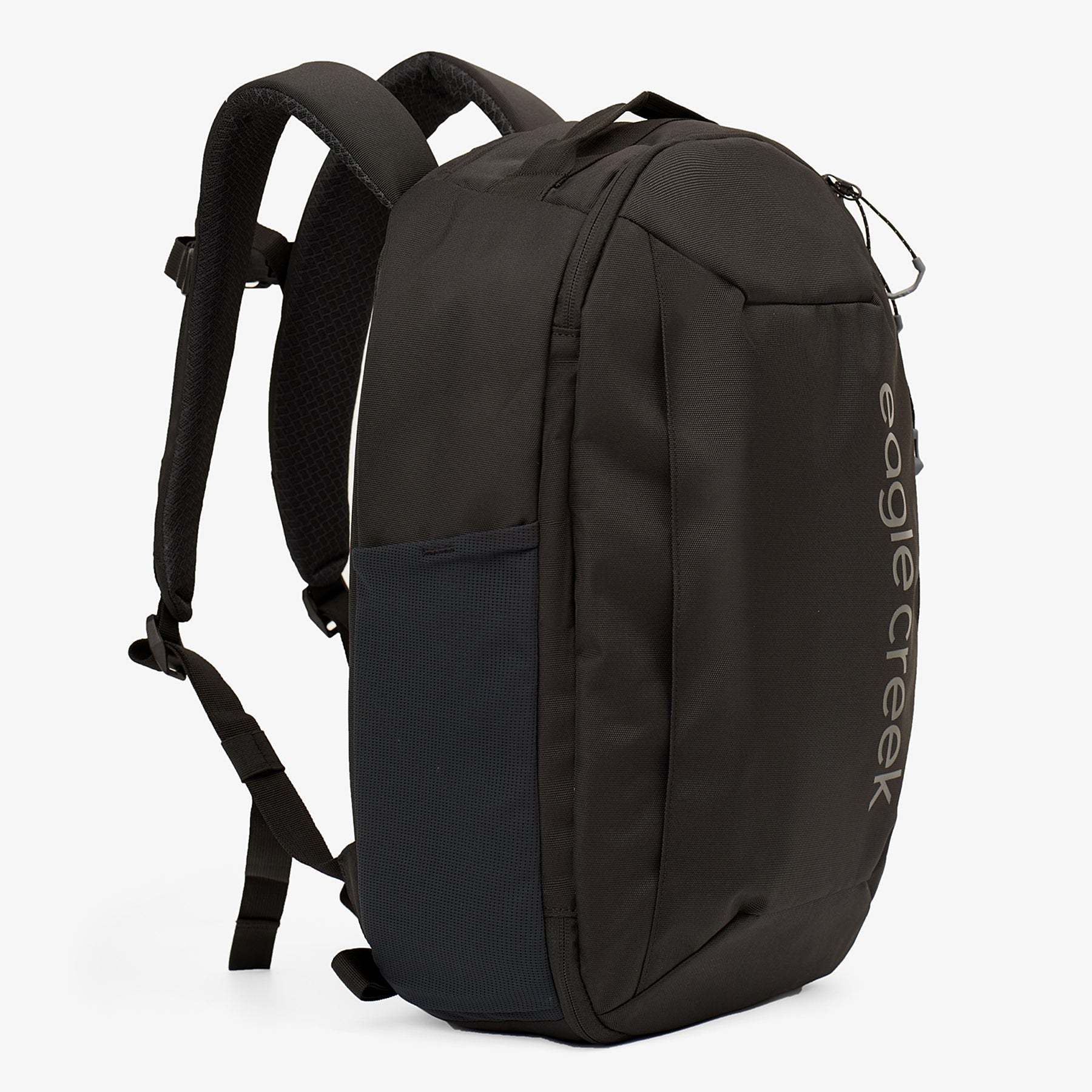 Eagle Creek Tour Lite Travel Pack 28L in Black — back view # color_Black