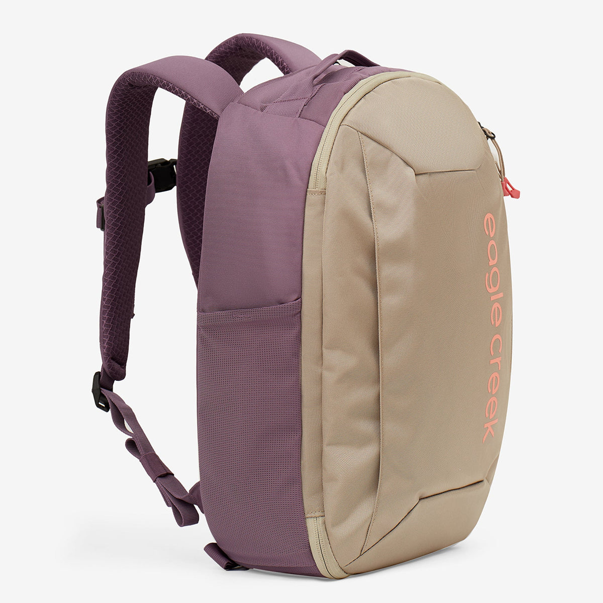 Eagle Creek Tour Lite Travel Pack 28L in Desert Violet — back view # color_Desert Violet